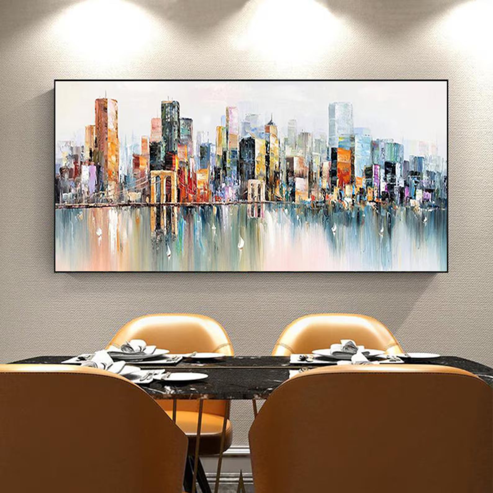 Textured Urban Opulence | Vibrant Reflections