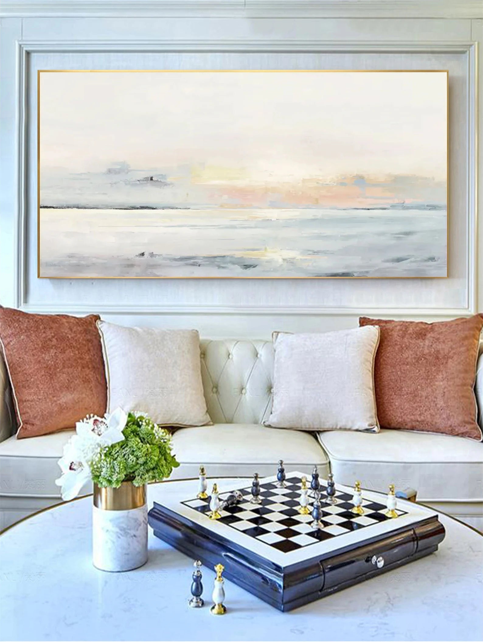 Minimalist Soft Art | Calm Sophistication