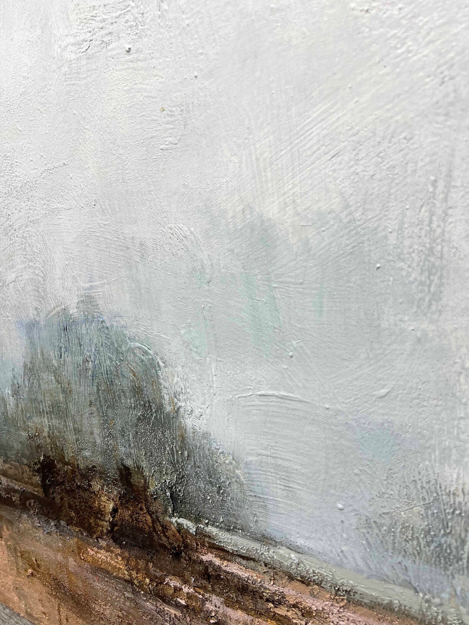 Textured Landscape Calm | Grey Brown