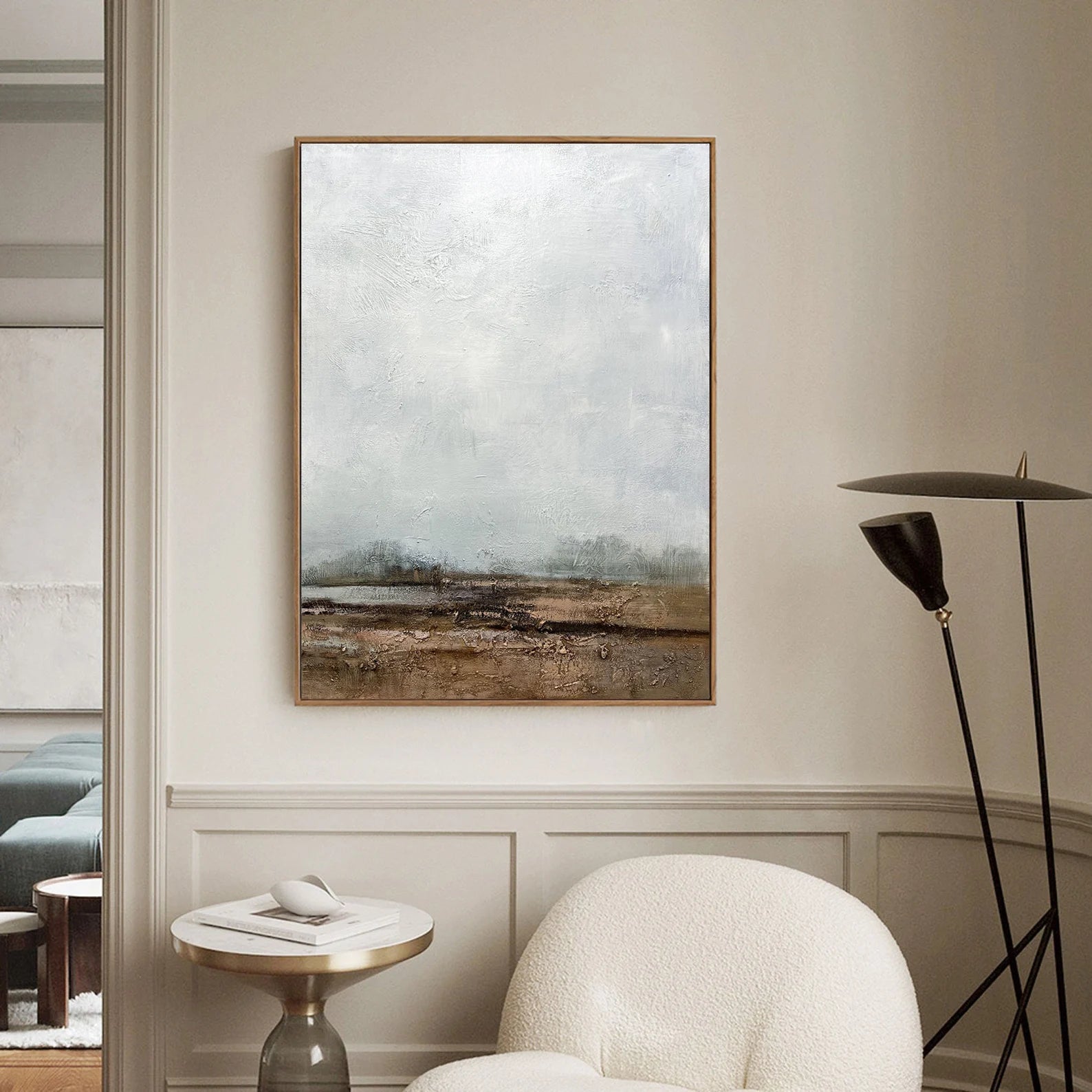 Textured Landscape Opulence | Earthy Hues