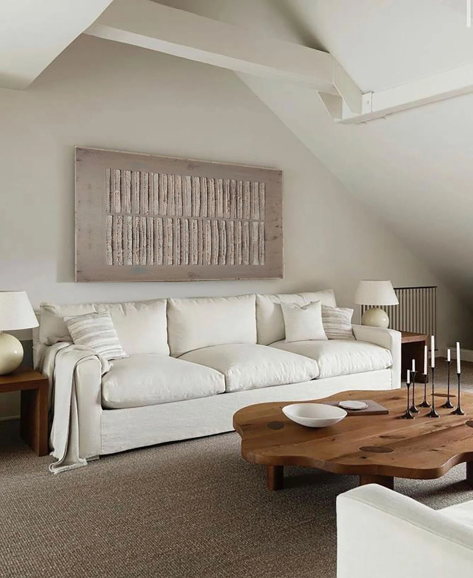 Textured Gray Line Art | Understated Sophistication