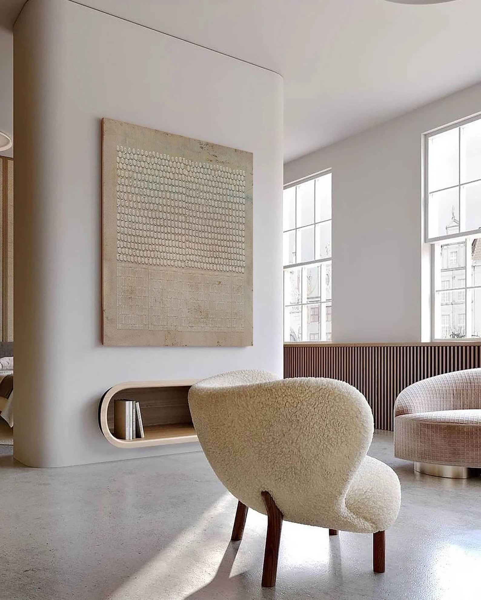 Textured Dot Matrix Art | Subtle Artistry