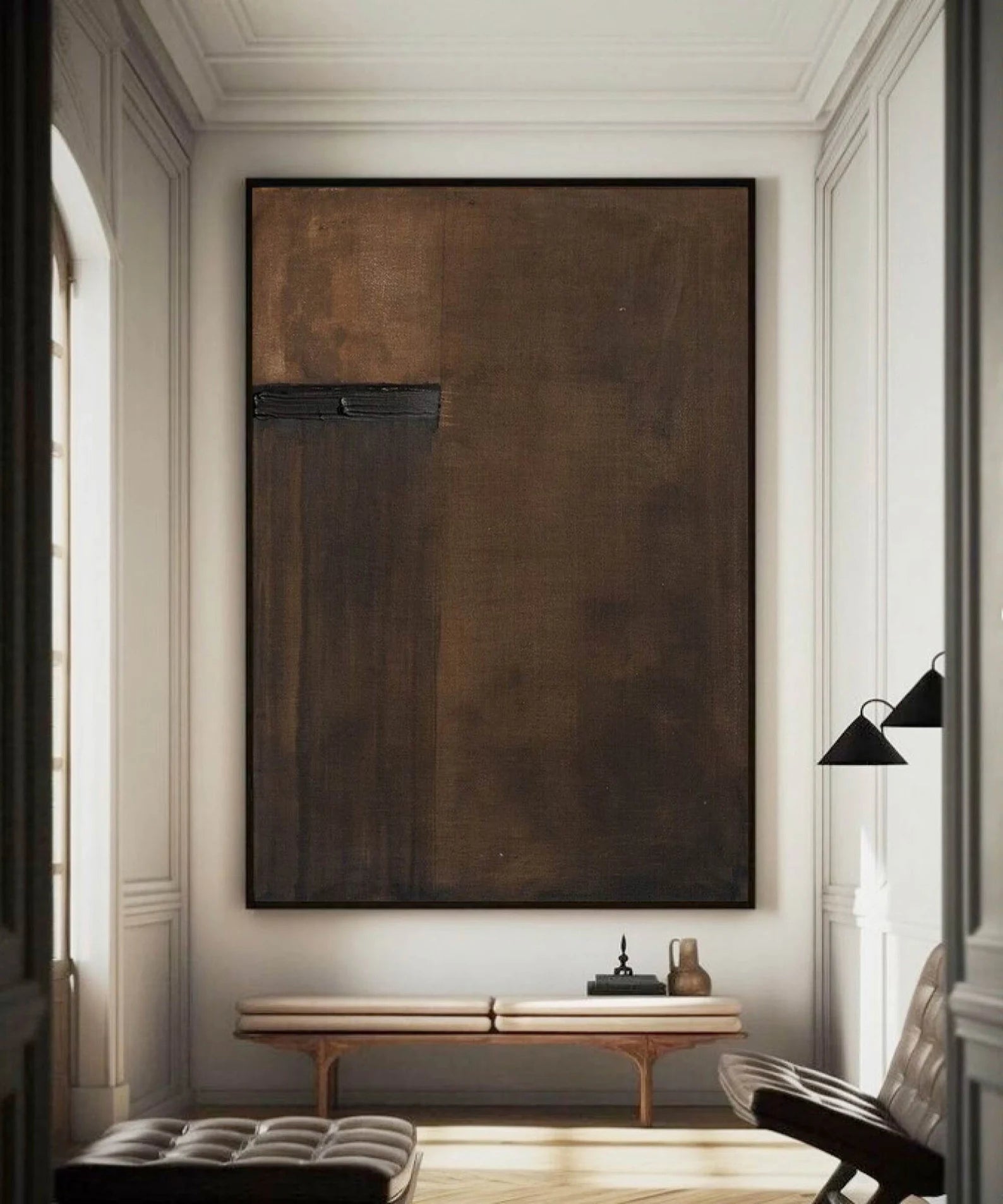 Minimalist Earth-Hued Art | Subtle Grace
