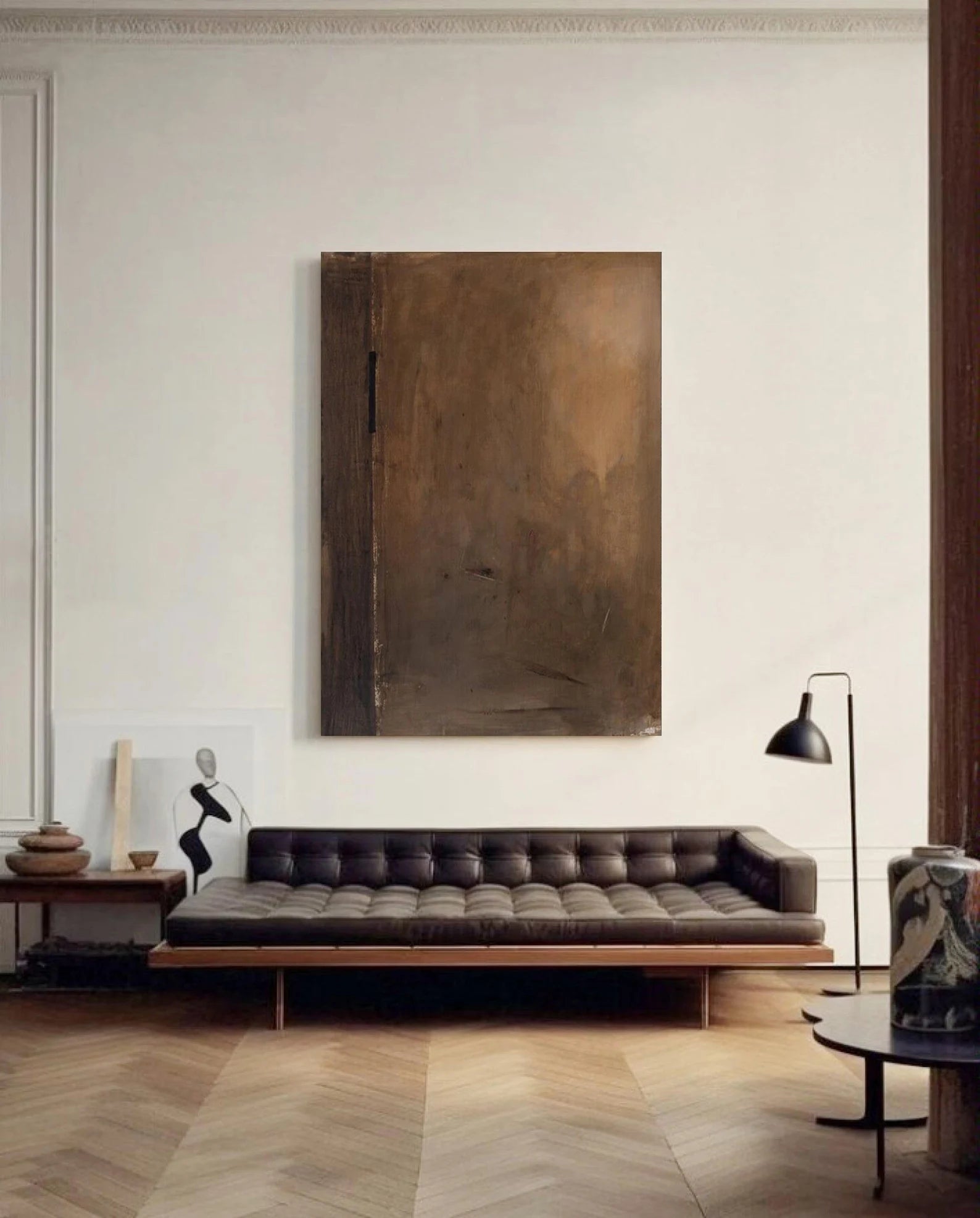 Minimalist Earth-Tone Art | Subtle Refinement