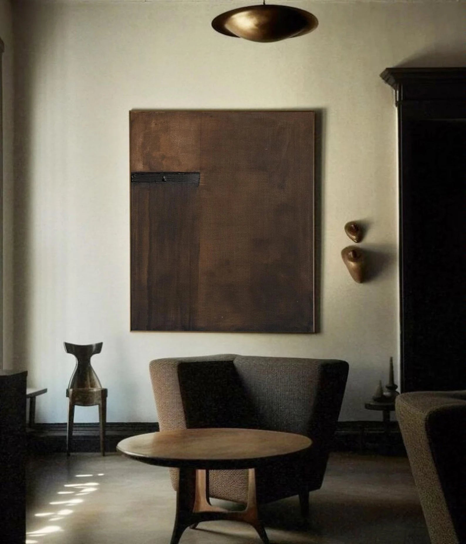 Minimalist Earth-Hued Art | Subtle Grace