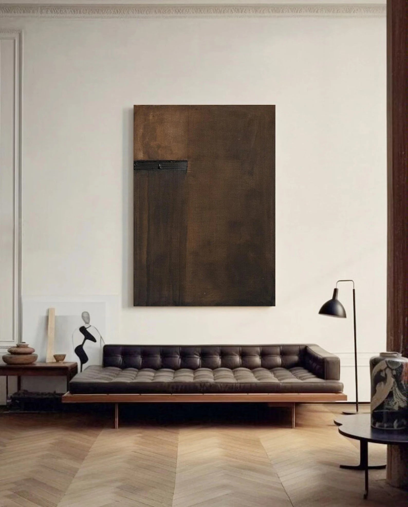 Minimalist Earth-Hued Art | Subtle Grace