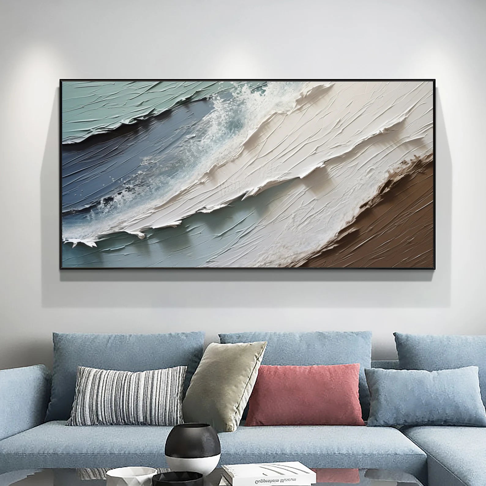 Textured Surf Opulence | Neutral Crest