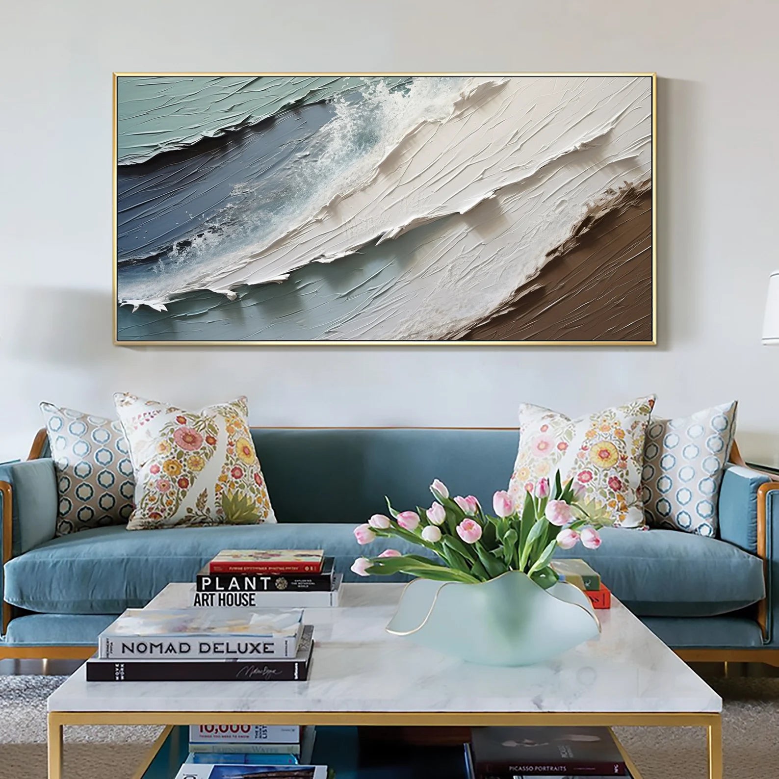 Textured Surf Opulence | Neutral Crest