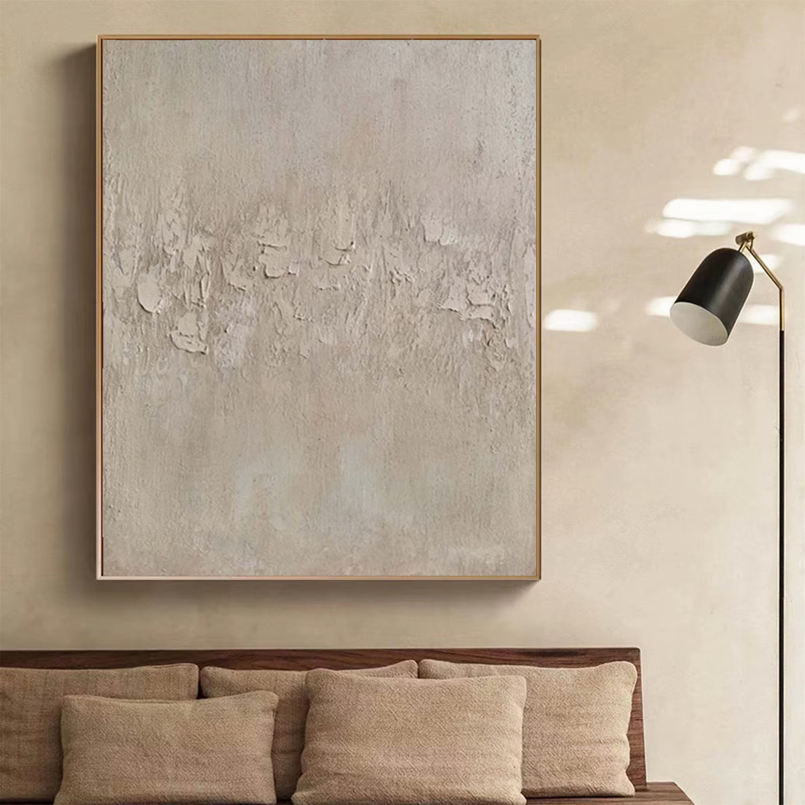 Textured Minimal Opulence | Beige White