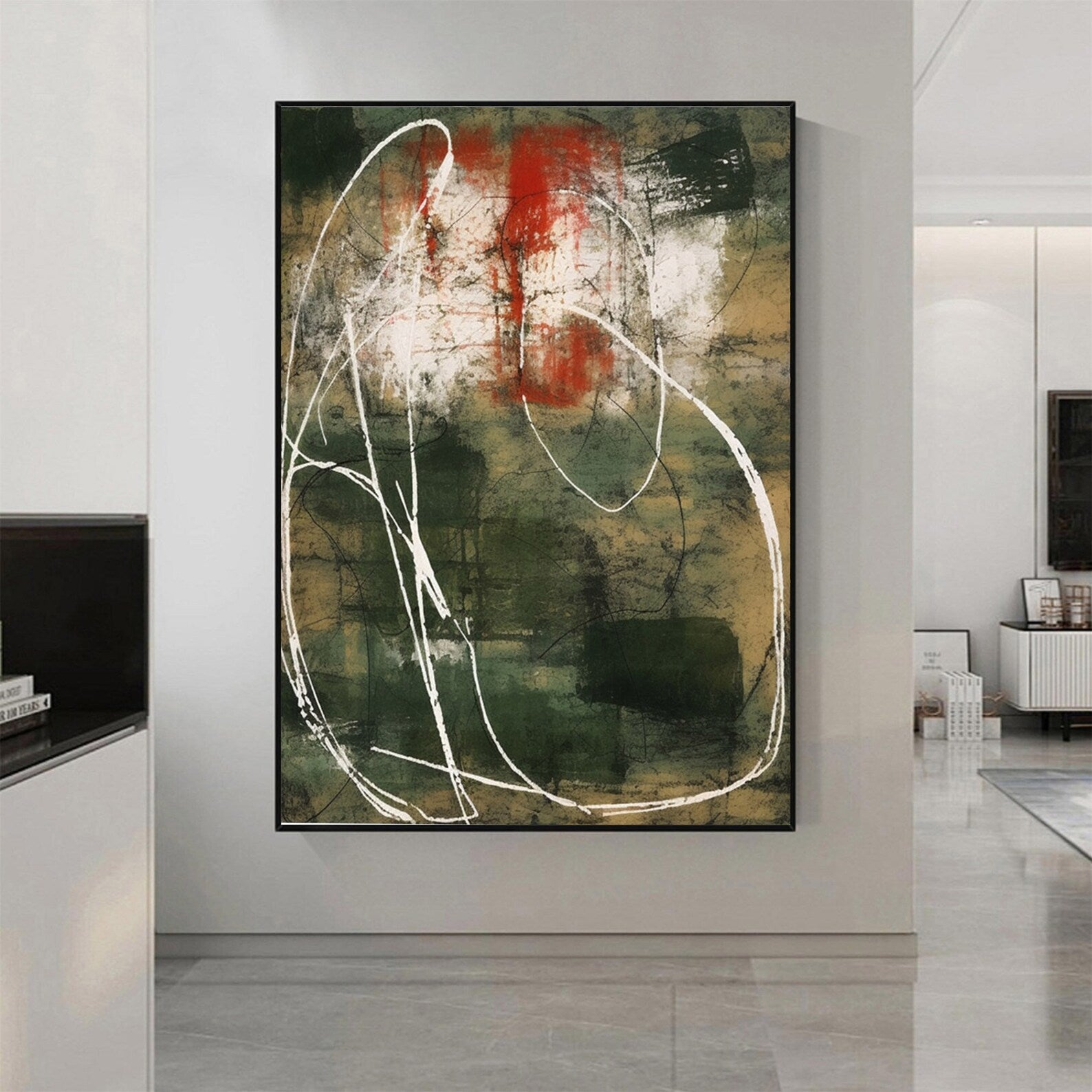 Textured Gestural Opulence | Virid Flourishes