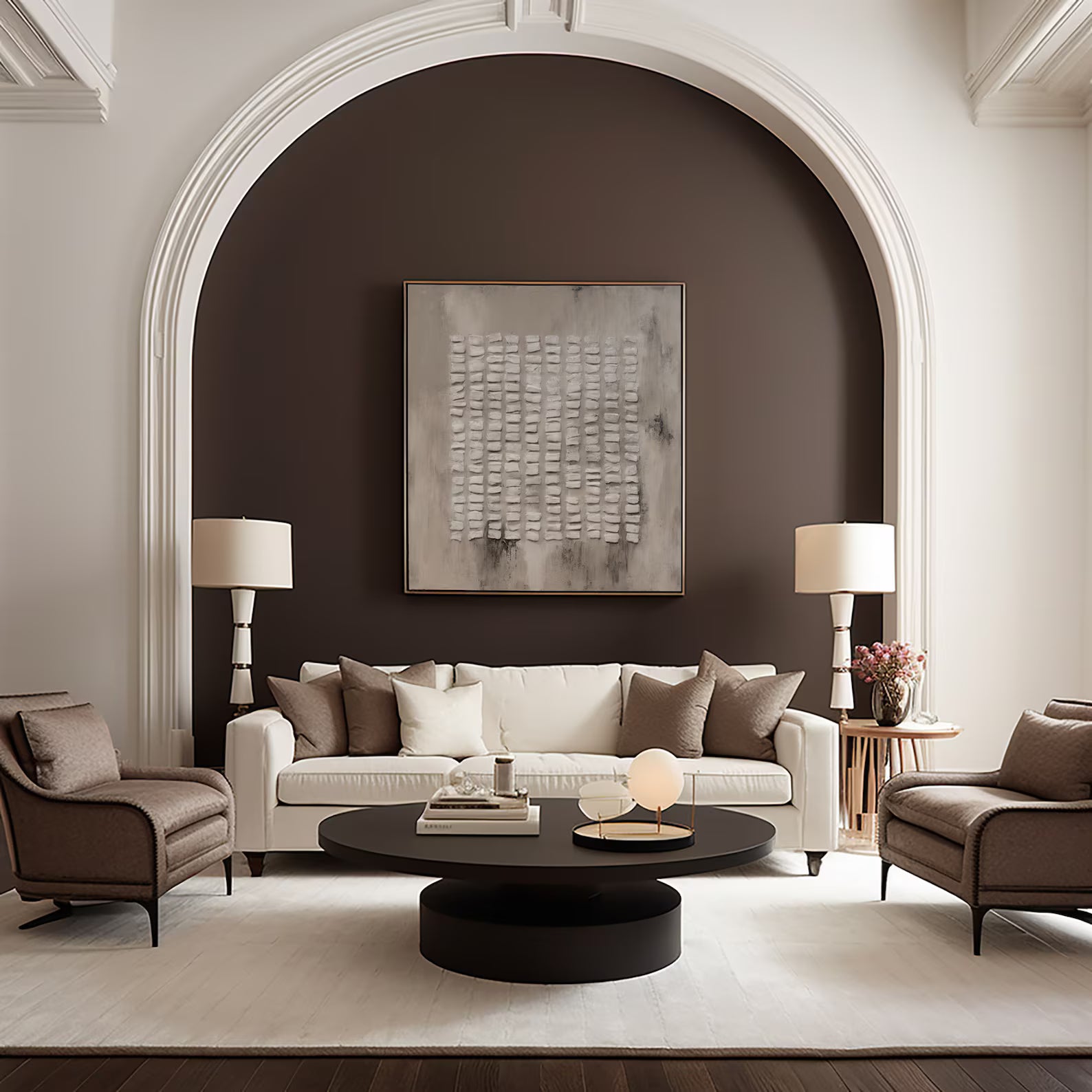 Textured Gray Abstract Art | Subtle Sophistication