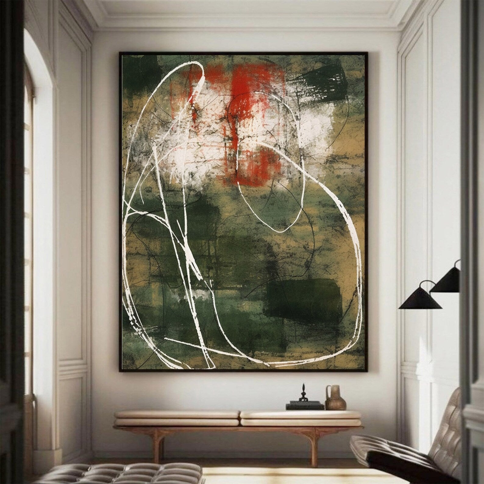 Textured Gestural Opulence | Virid Flourishes