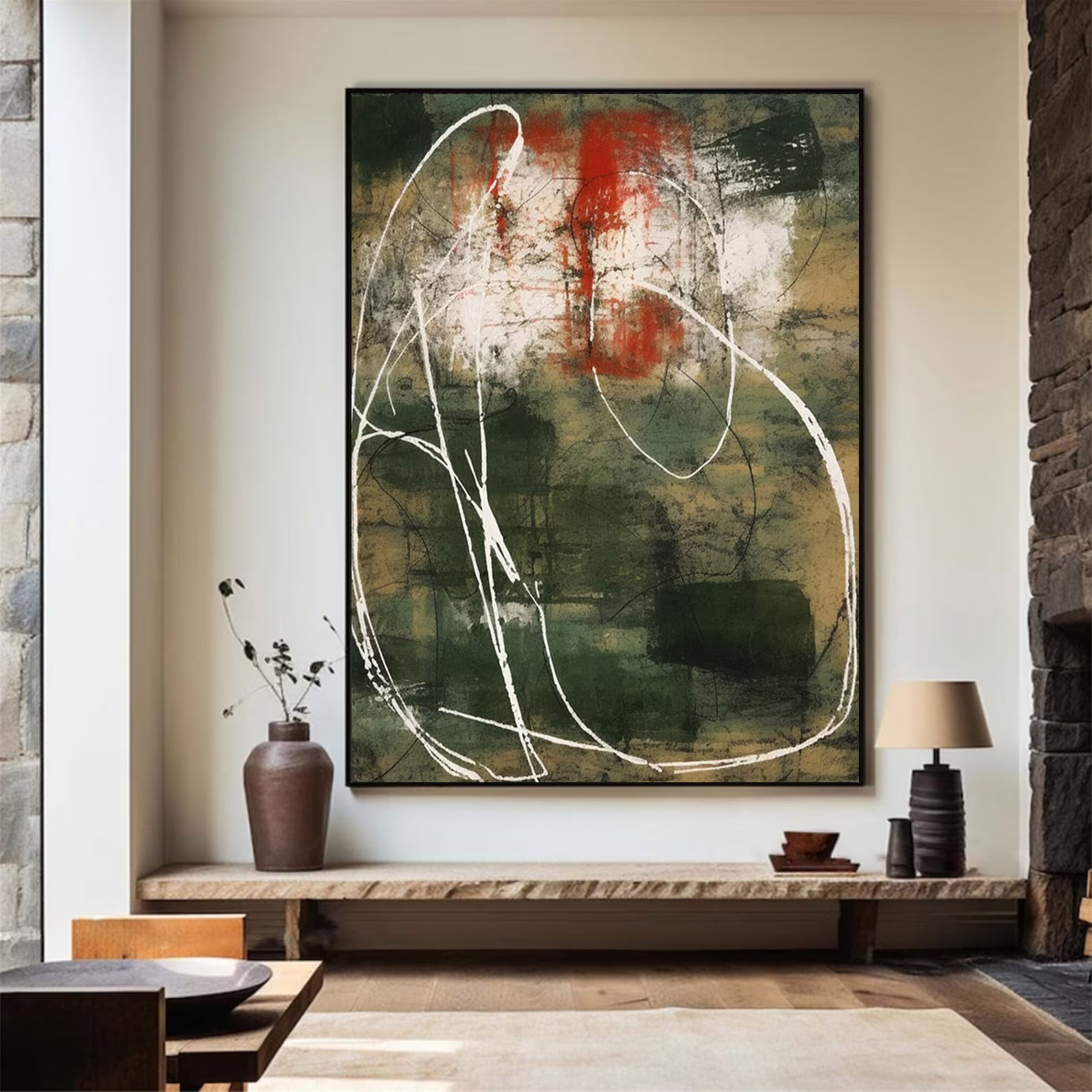 Textured Gestural Opulence | Virid Flourishes