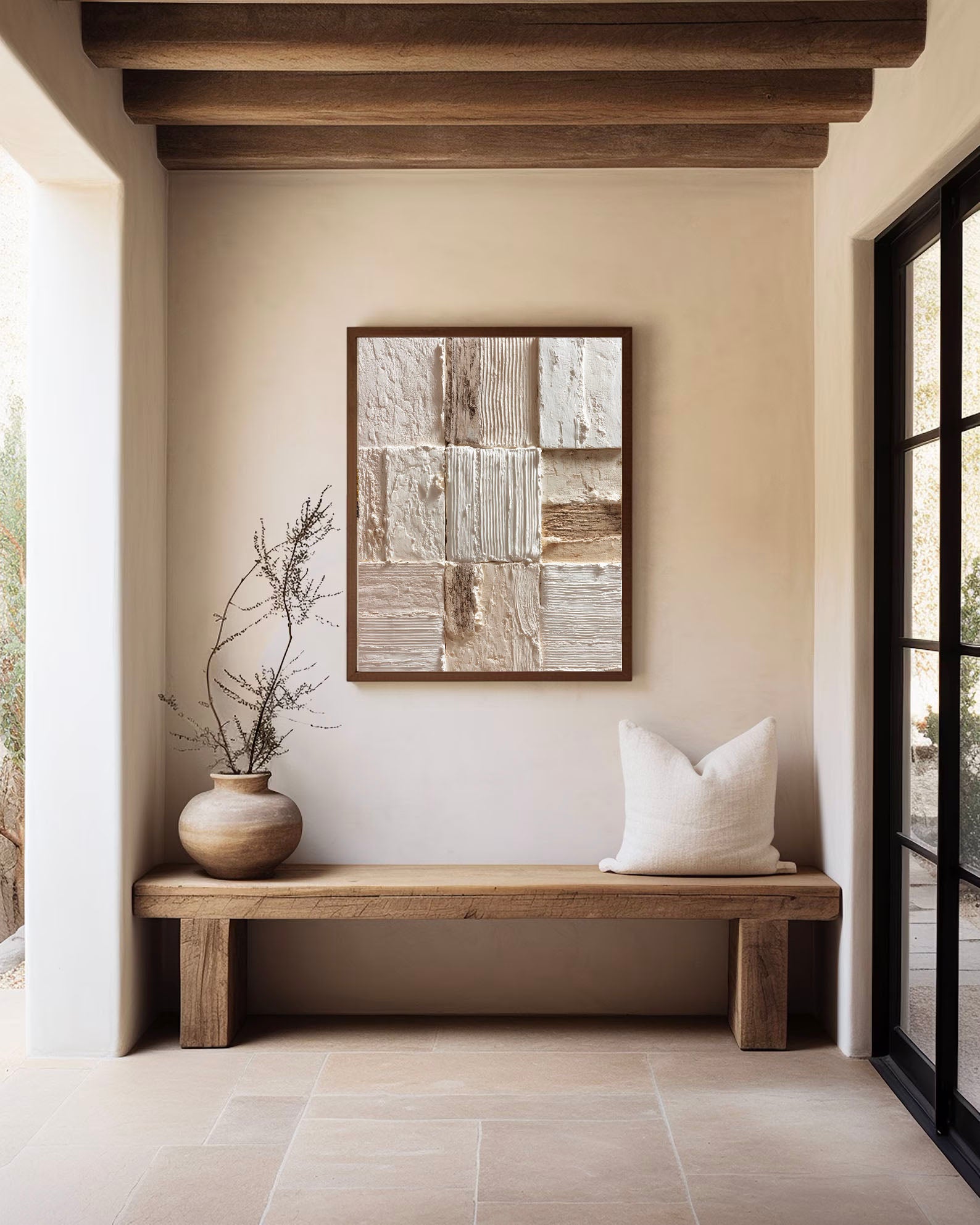 Textured Neutral Art | Minimalist Depth