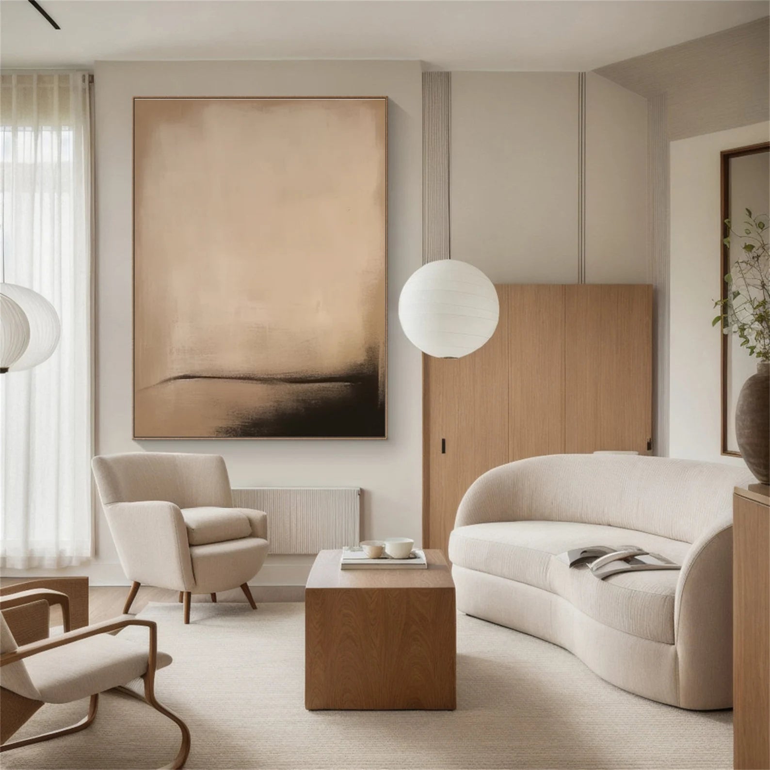 Textured Neutral Serenity | Earthy Tones