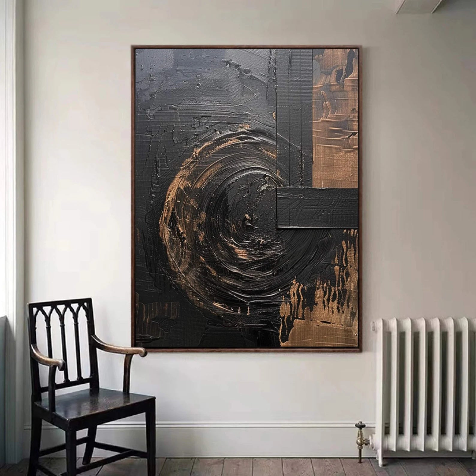 Textured Swirl Art | Opulent Edge