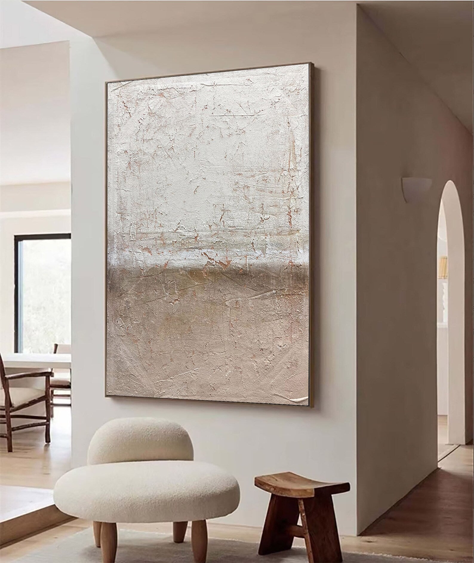 Textured Neutral Sophistication | Beige Depth