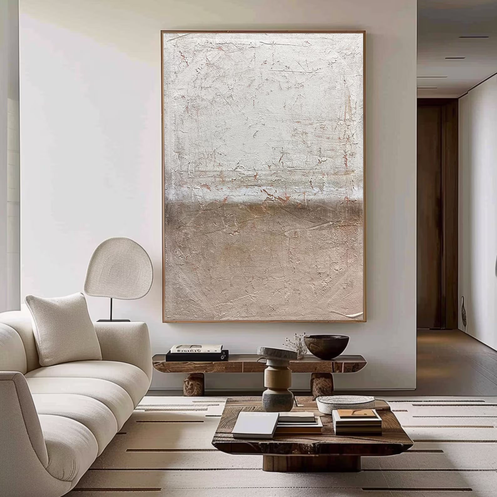 Textured Neutral Sophistication | Beige Depth