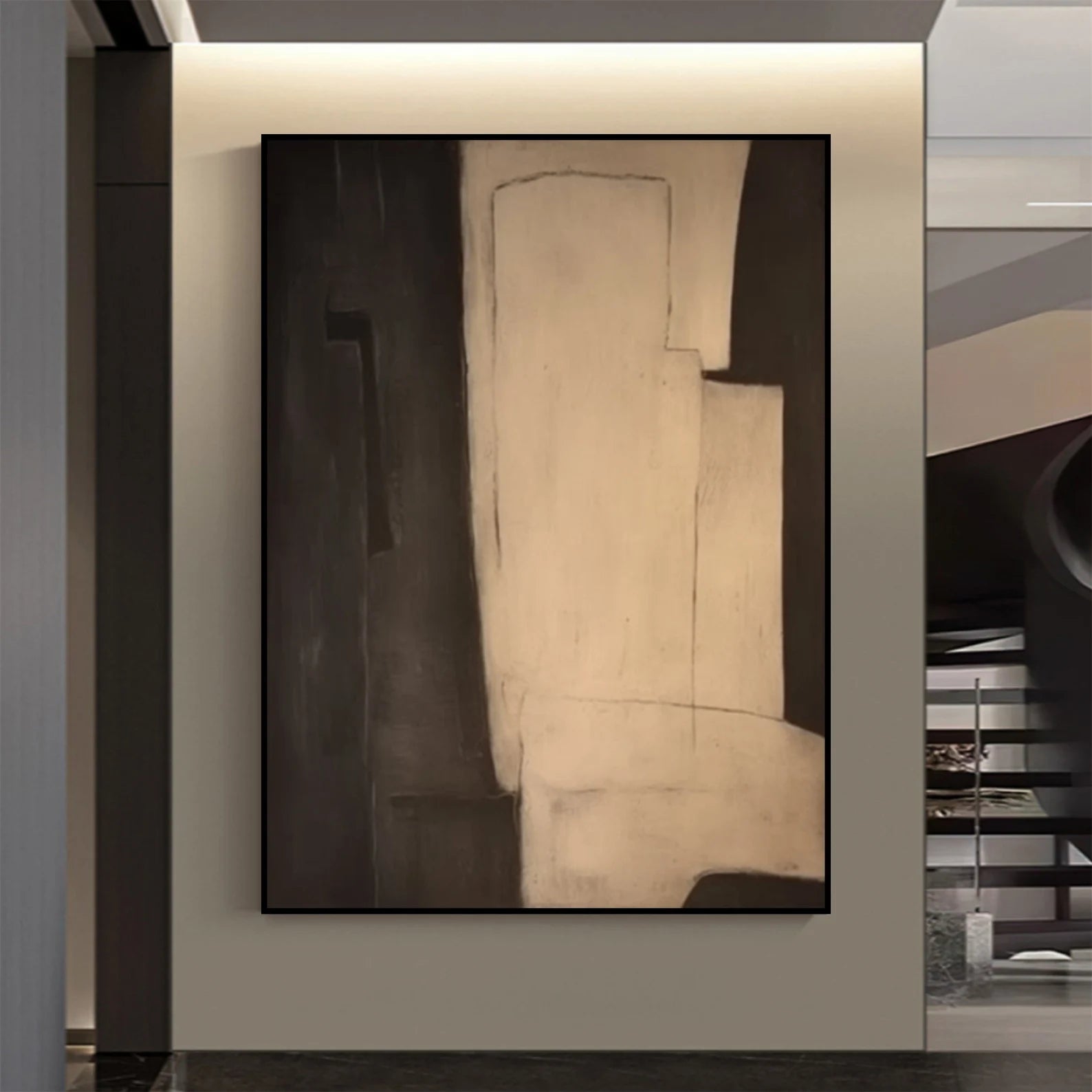 Textured Minimalist Opulence | Sable Geom