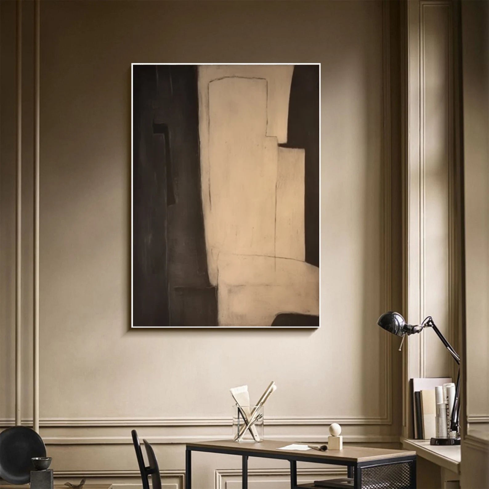 Textured Minimalist Opulence | Sable Geom