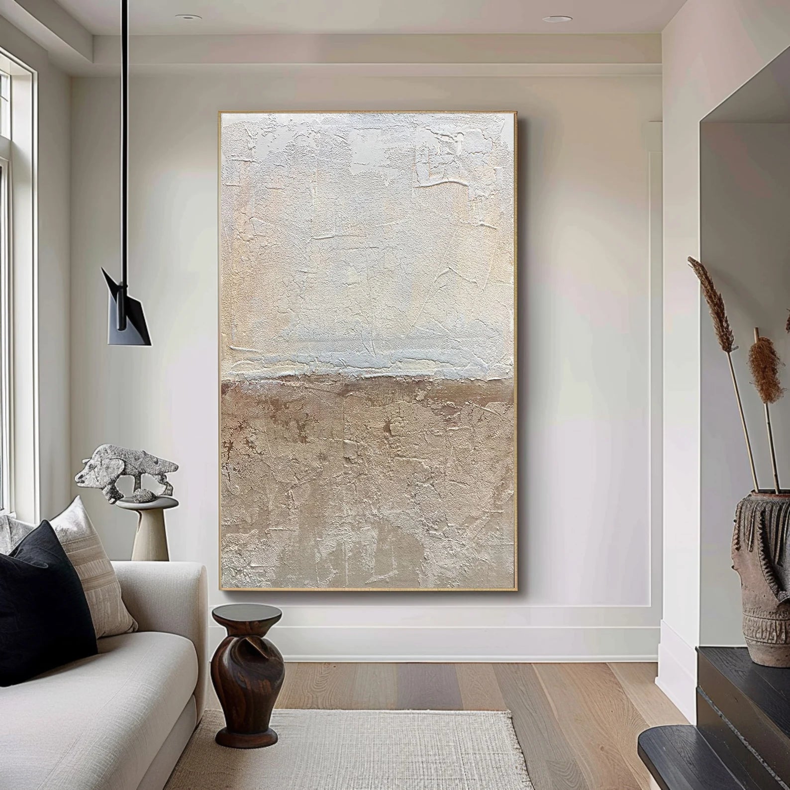 Textured Earthy Elegance | Beige Depth