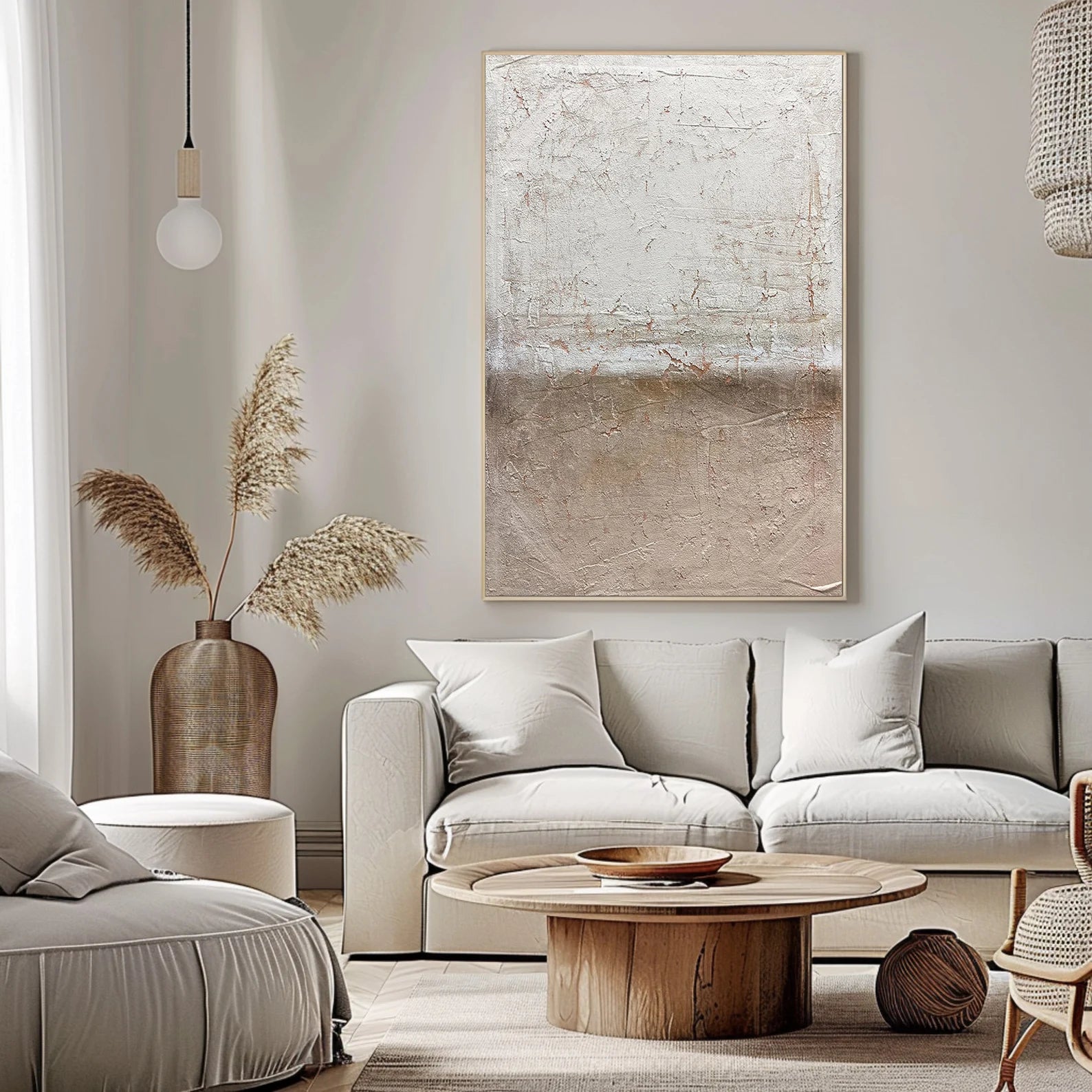 Textured Neutral Sophistication | Beige Depth