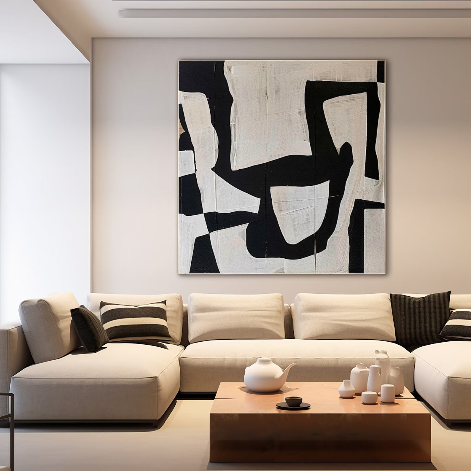 Textured Black White | Bold Contrast