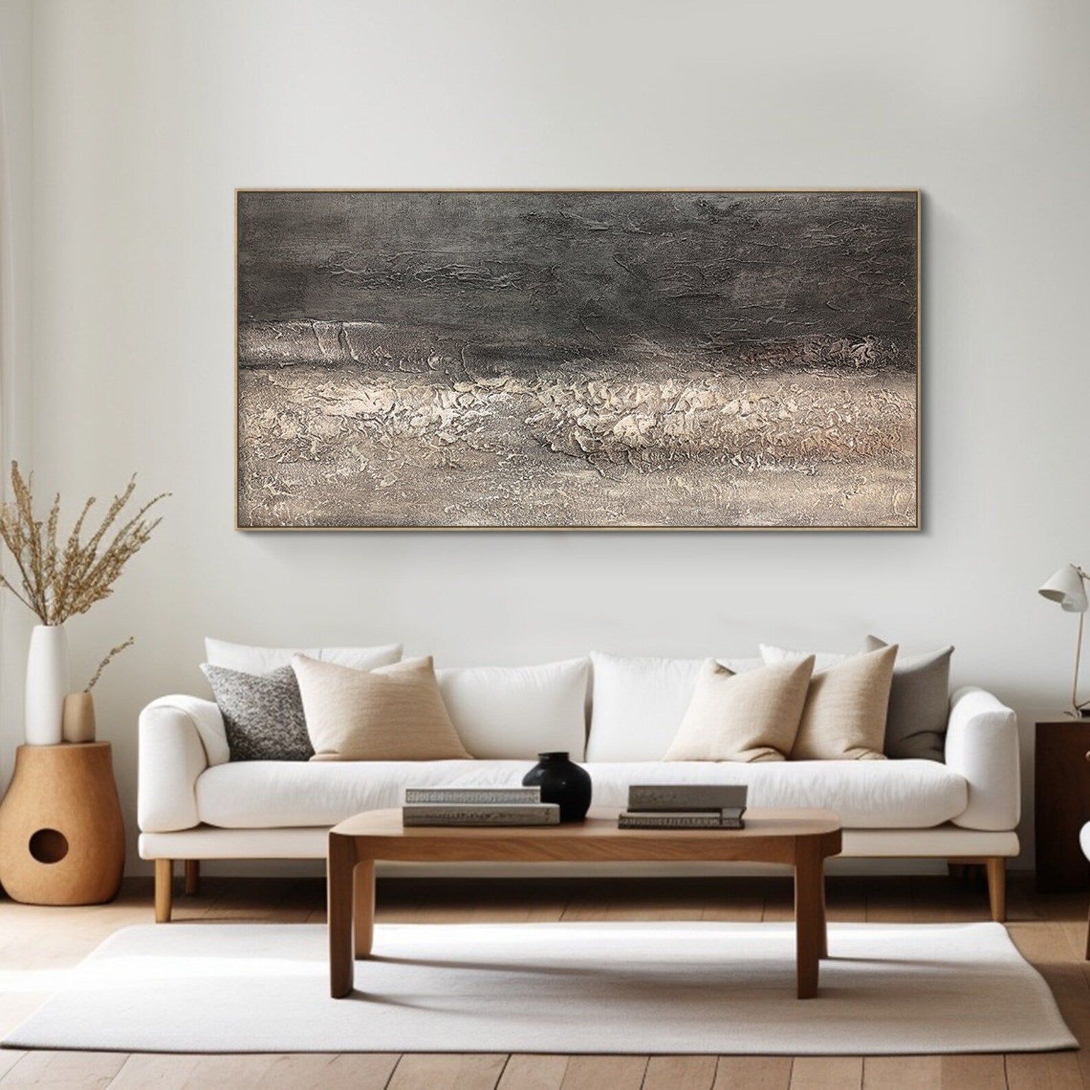 Textured Abstract Luxury | Gray Gold