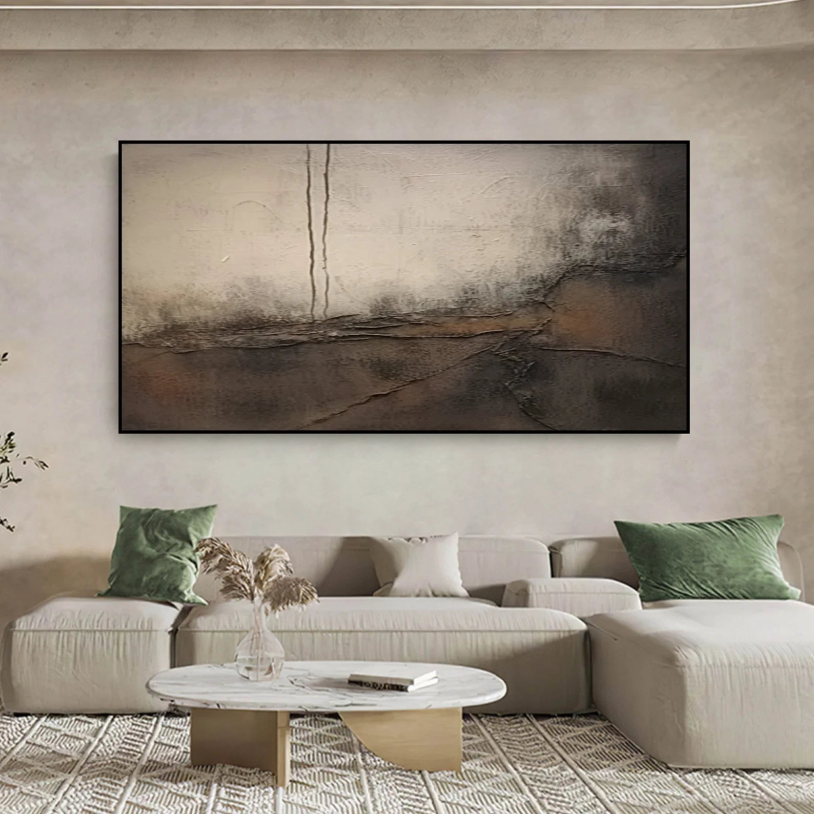 Textured Monochrome Abstract | Subtle Luxe