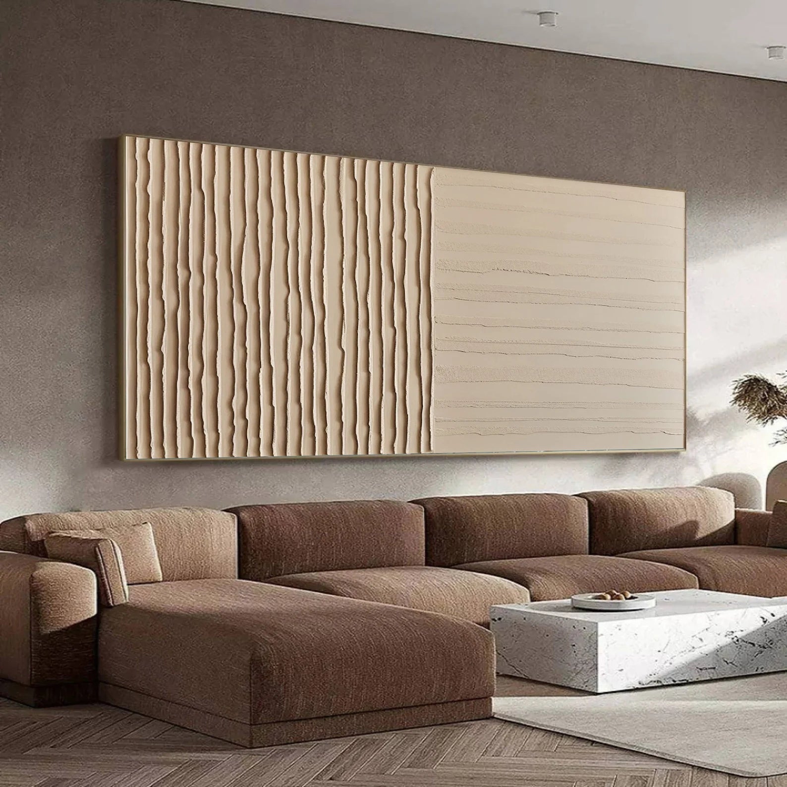 Textured Earthy Elegance | Beige Luxe