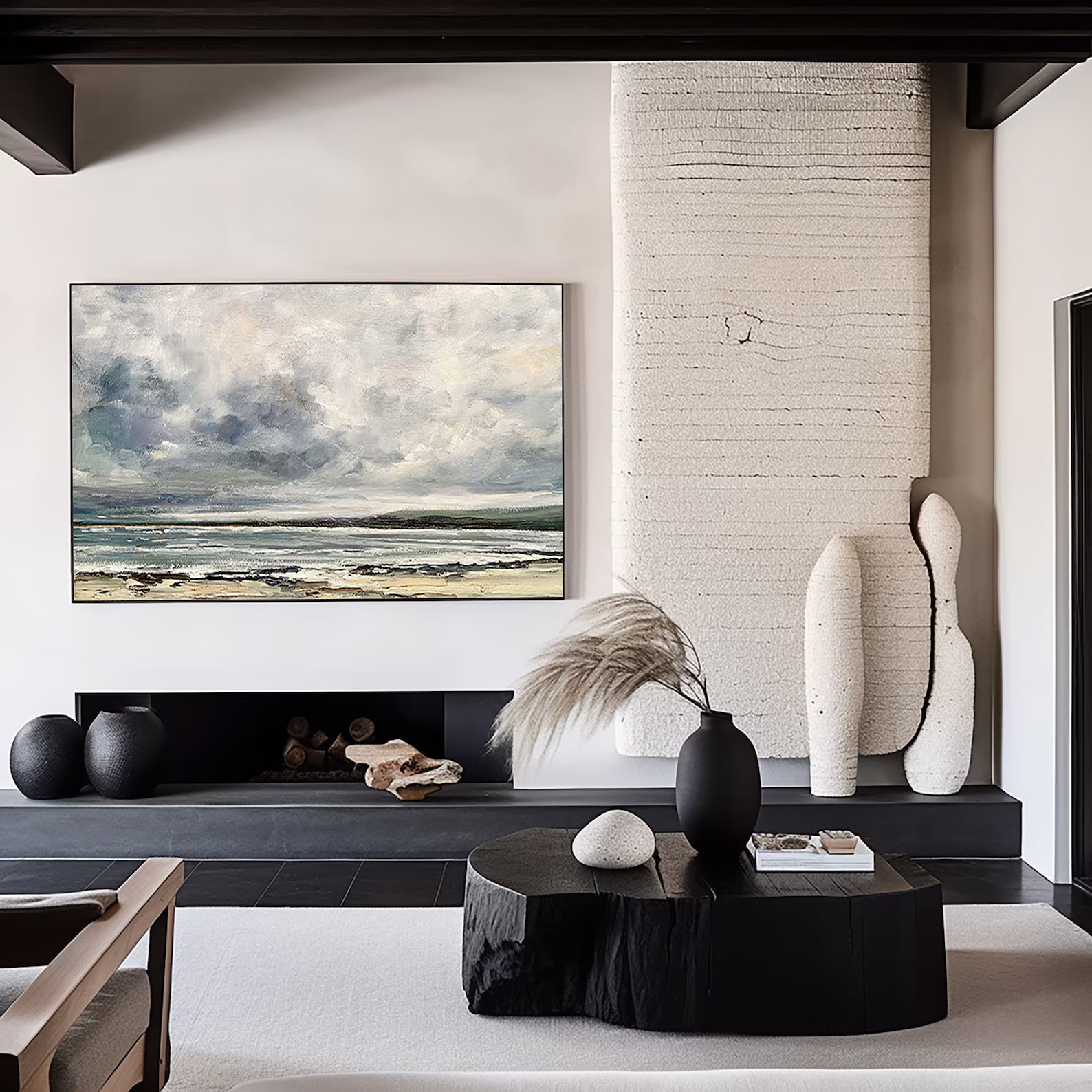 Textured Coastal Landscape | Serene Luxury