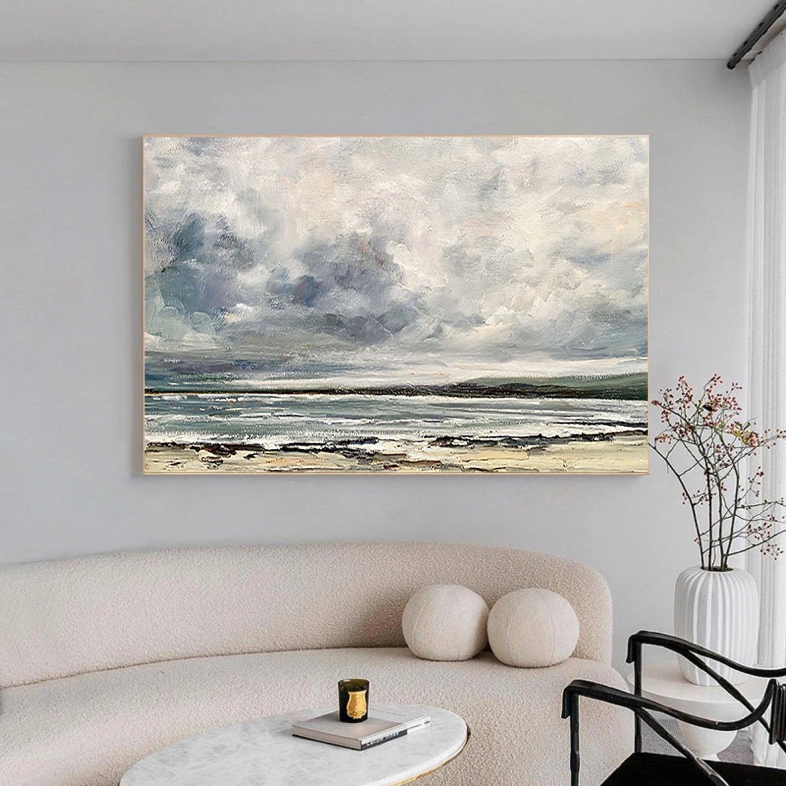 Textured Coastal Landscape | Serene Luxury