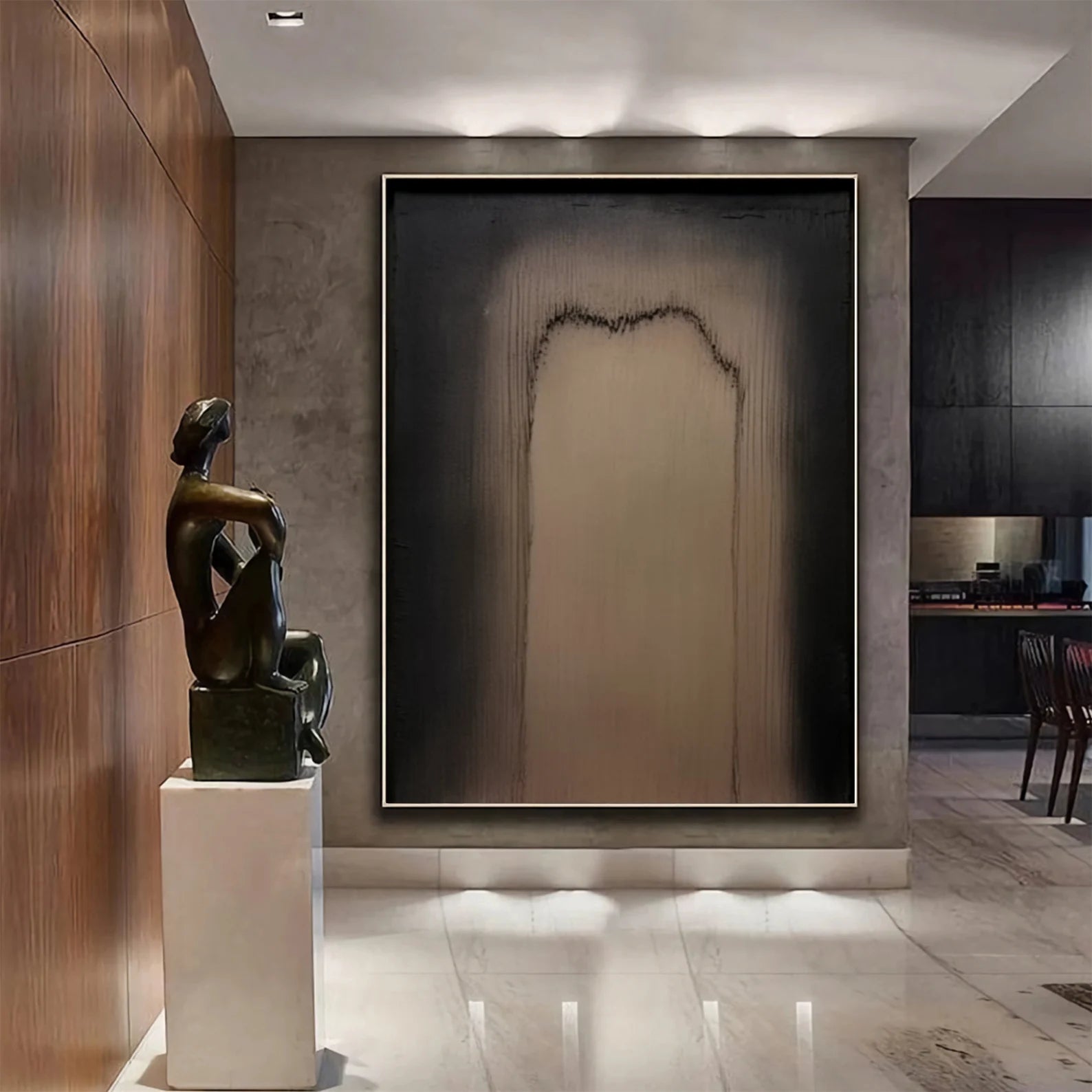 Textured Tenebrous Opulence | Umber Arch