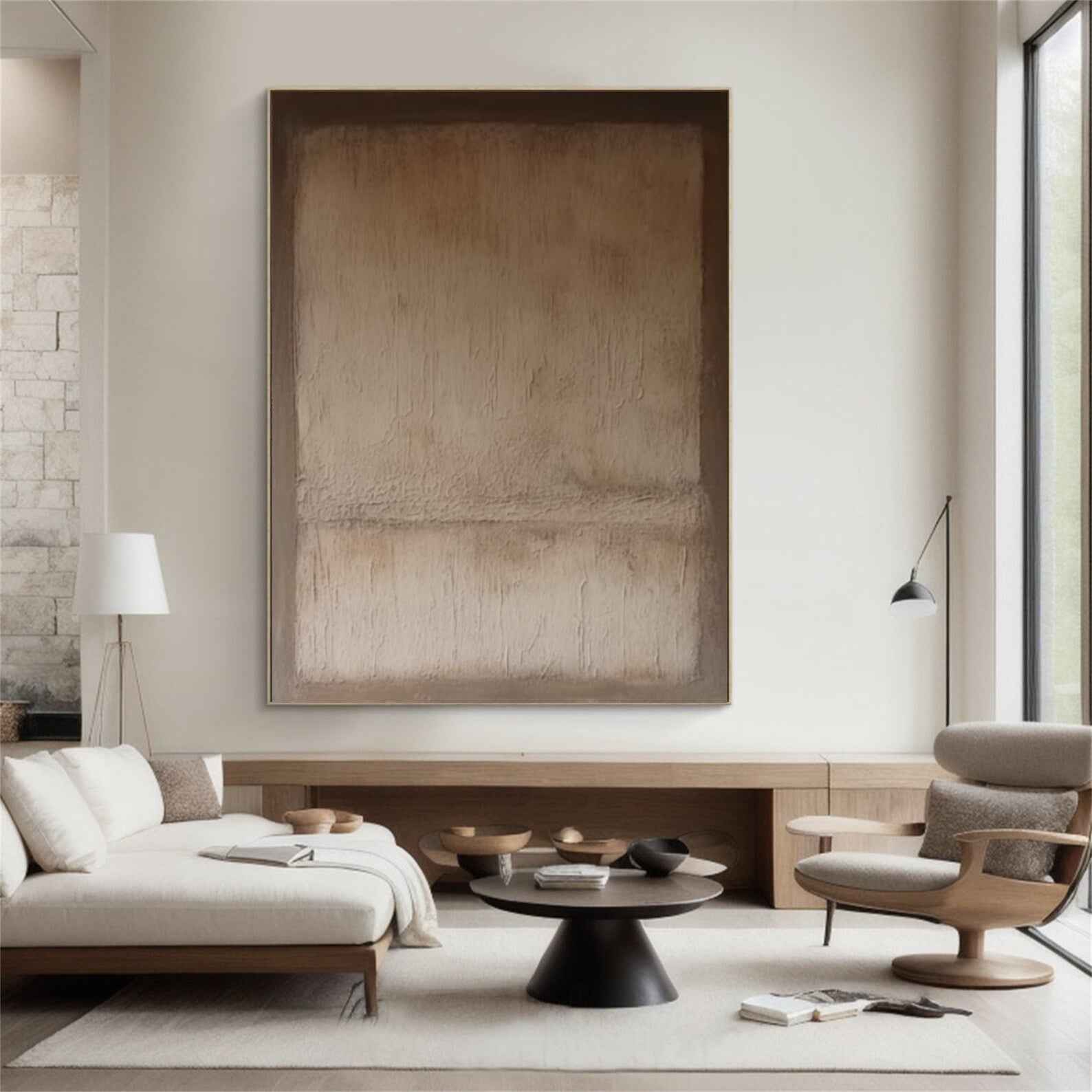 Textured Earthy Depth | Brown Hues