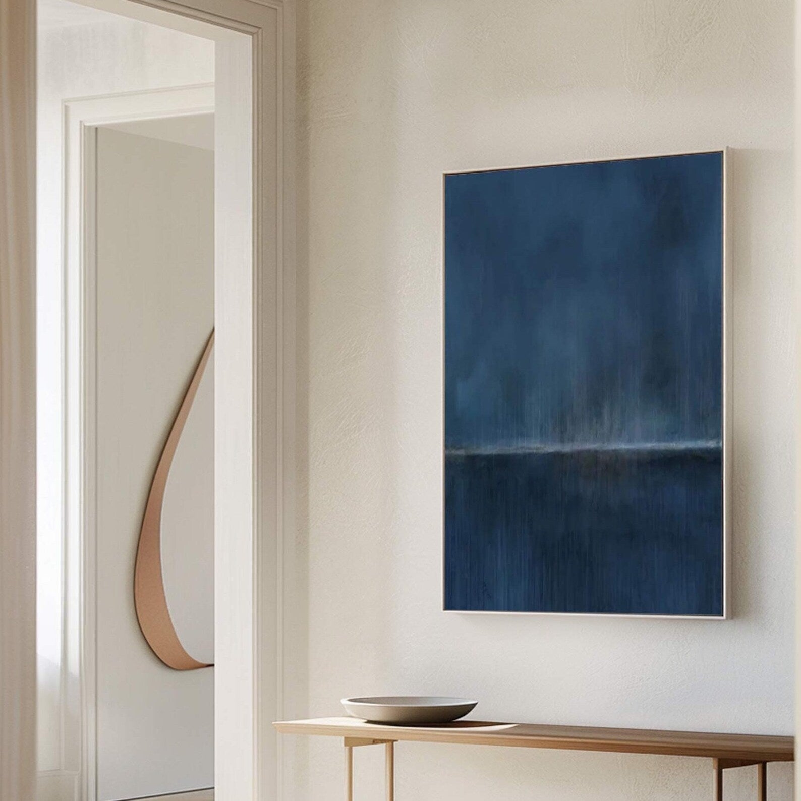 Textured Ocean Opulence | Blue Horizon