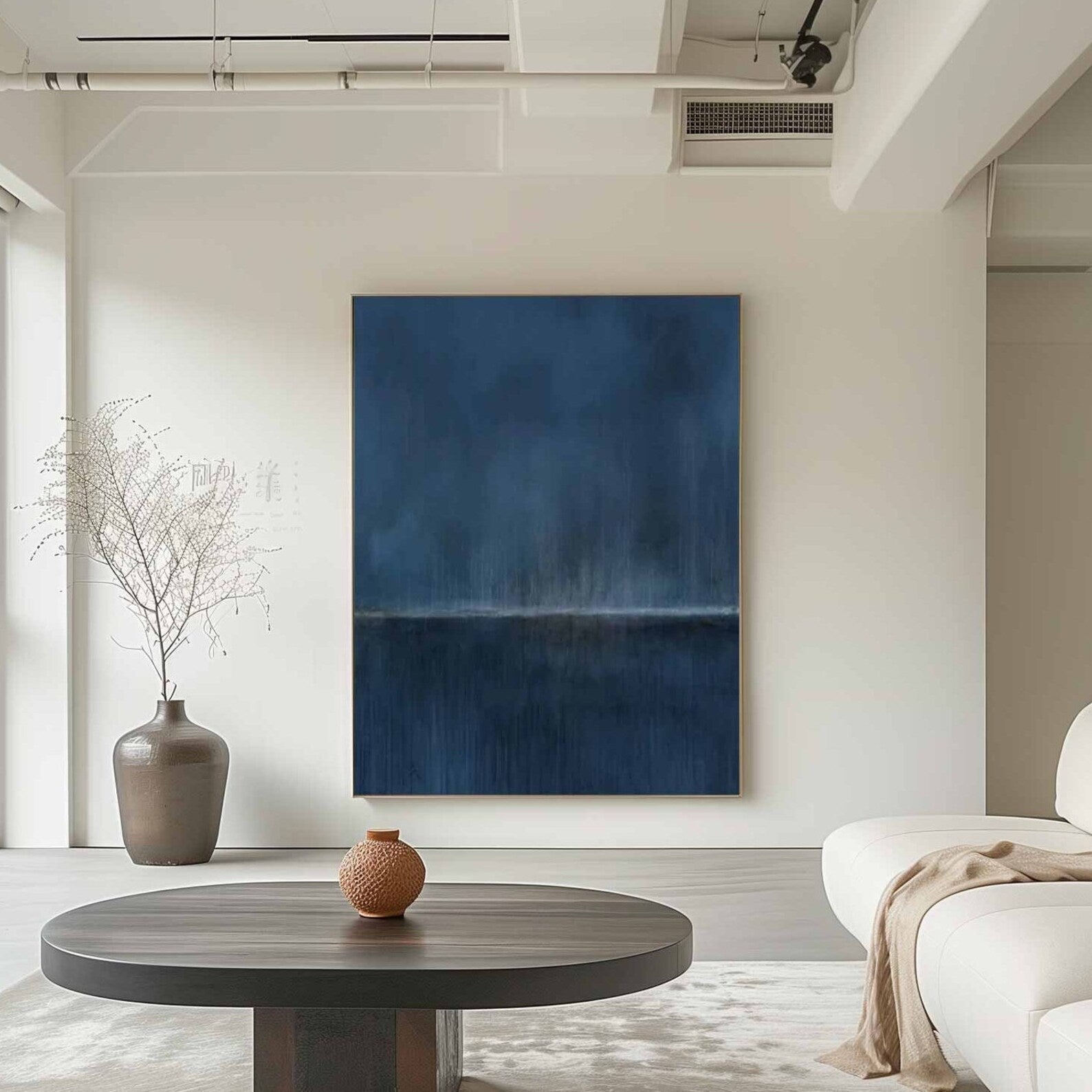 Textured Ocean Opulence | Blue Horizon