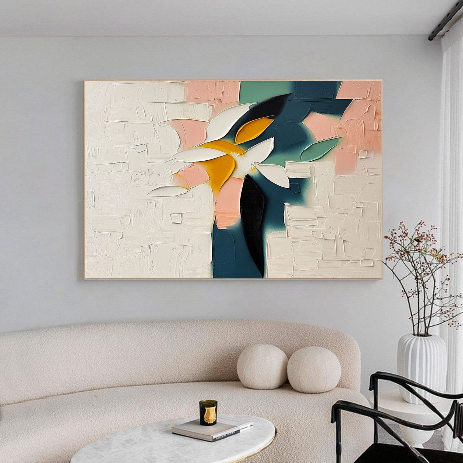 Textured Floral Whimsy | Multi Tone