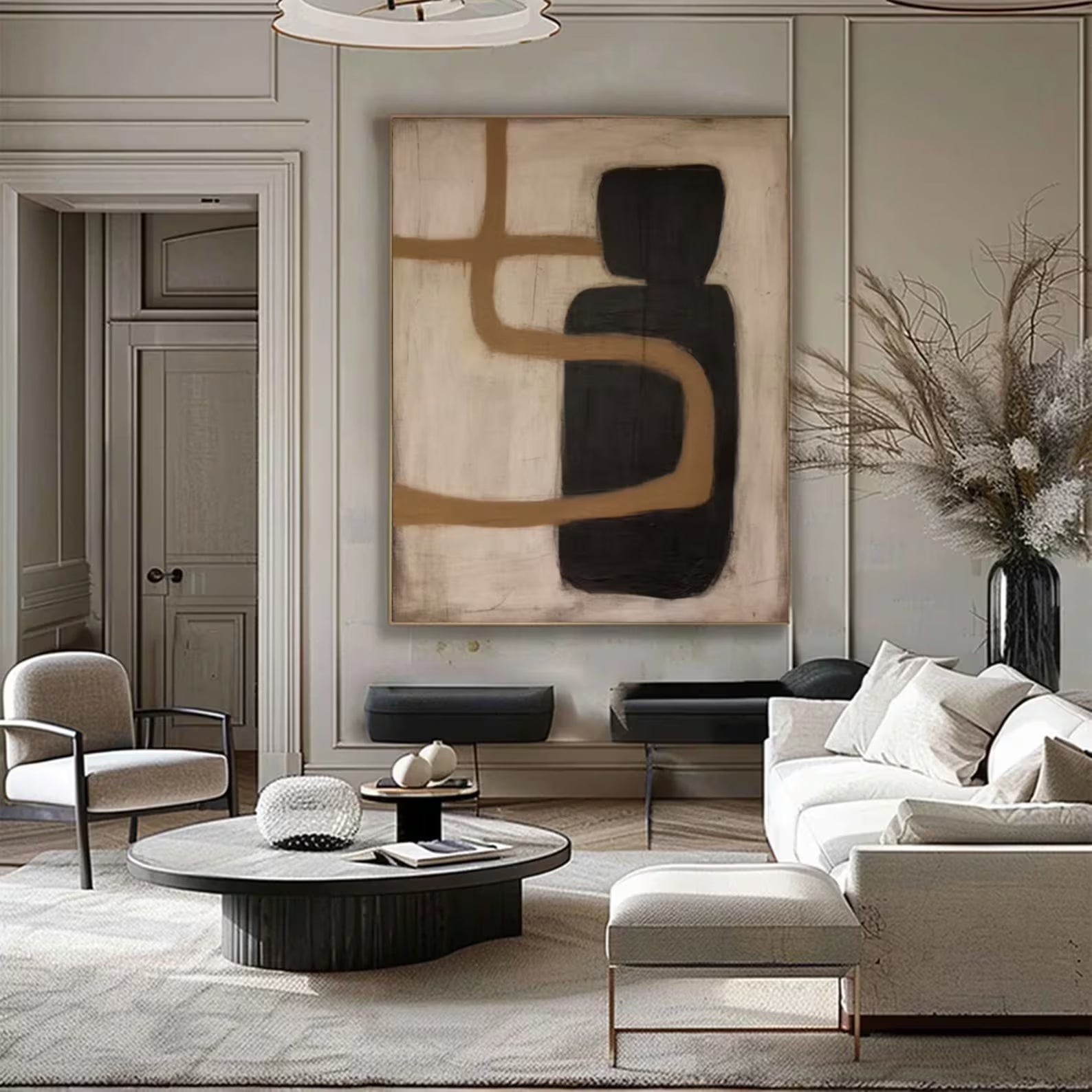 Minimalist Geometric Art | Timeless Calm