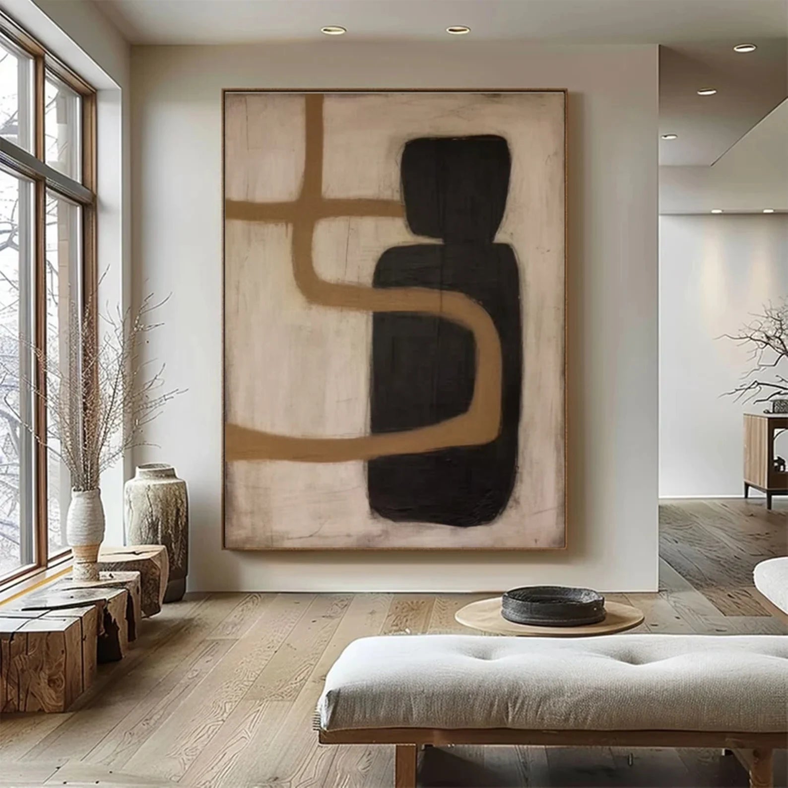 Minimalist Geometric Art | Timeless Calm
