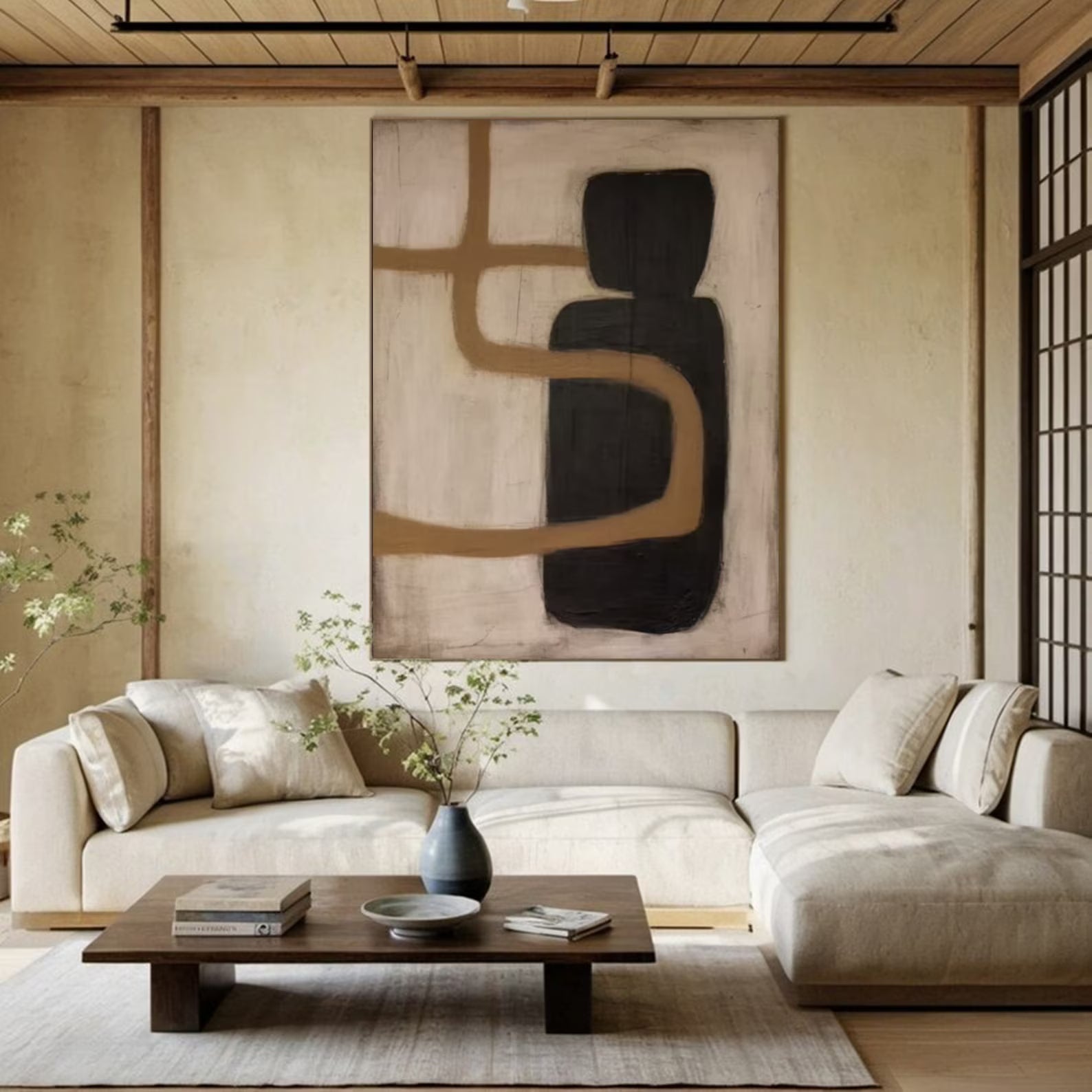 Minimalist Geometric Art | Timeless Calm