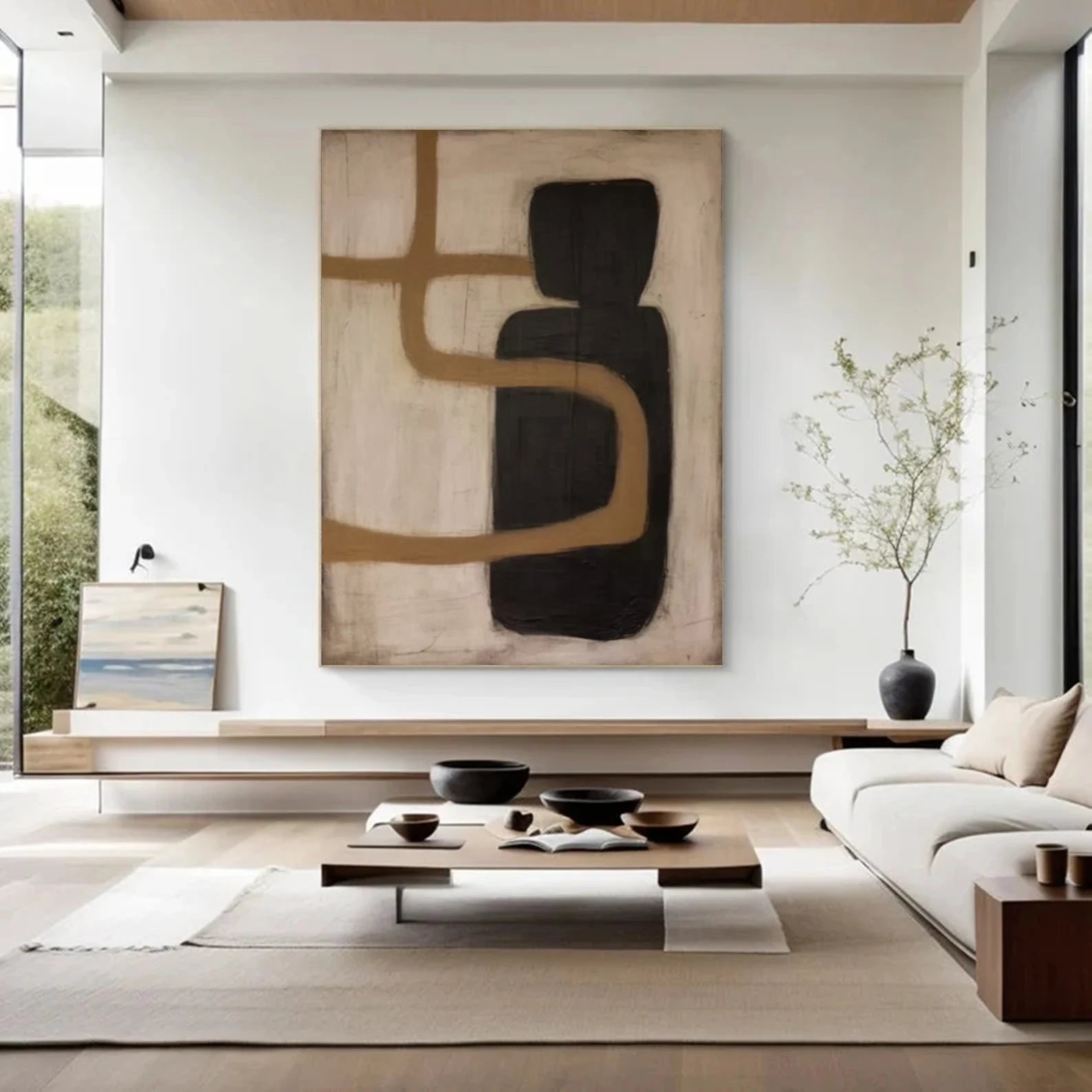 Minimalist Geometric Art | Timeless Calm