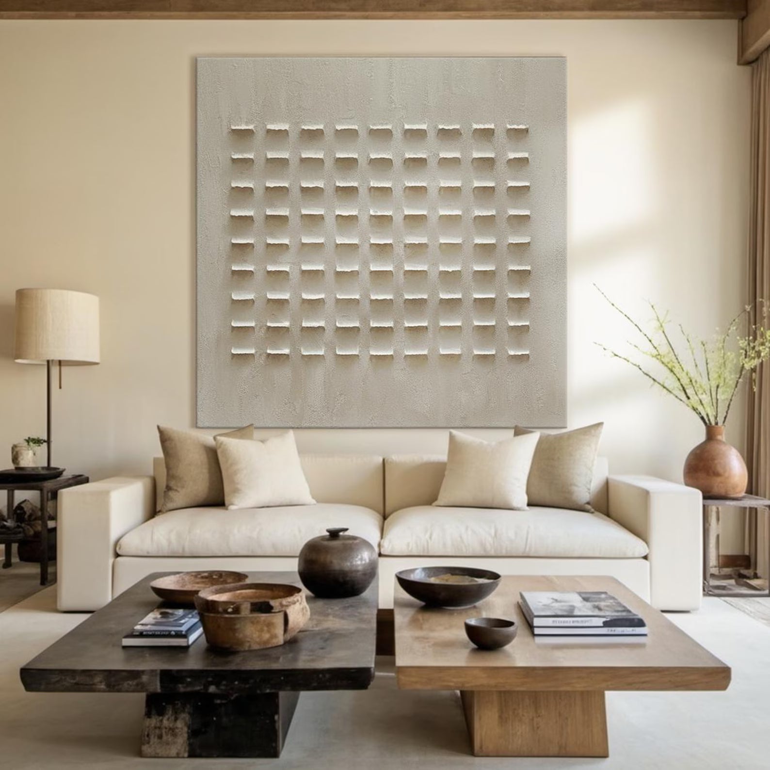 Textured Geometric Art | Elevated Elegance