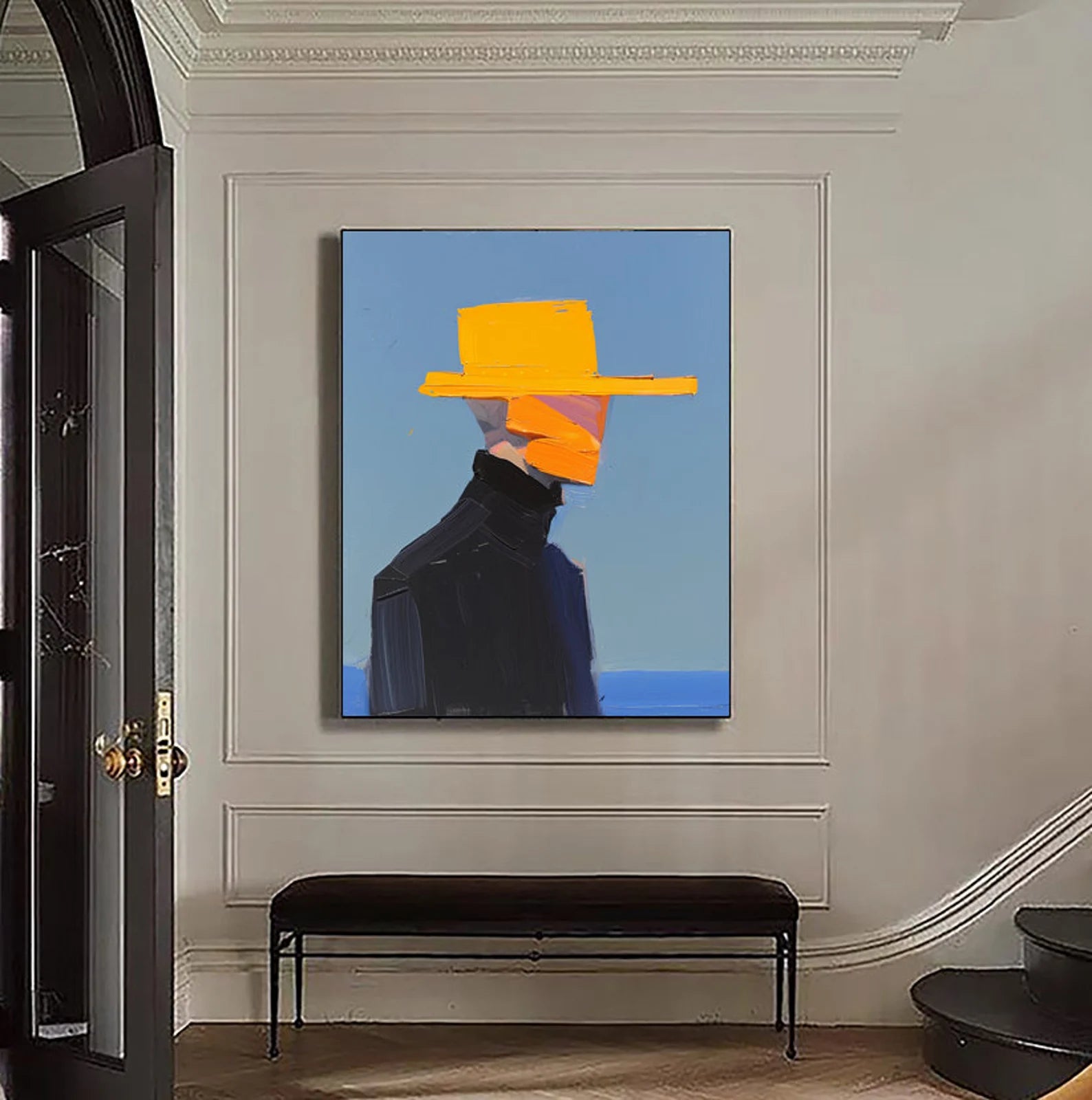 Bold Color Portrait Art | Modern Chic
