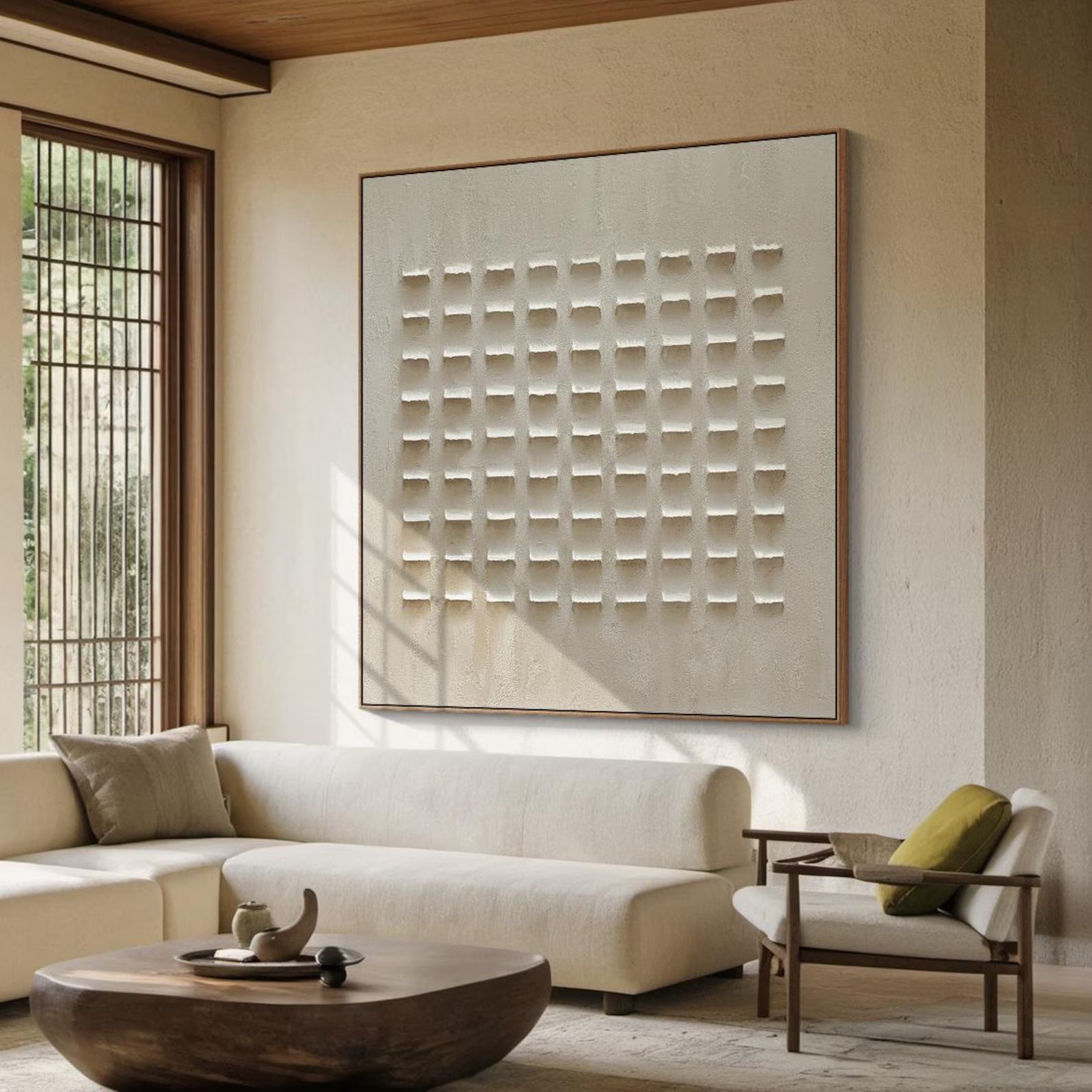 Textured Geometric Art | Elevated Elegance
