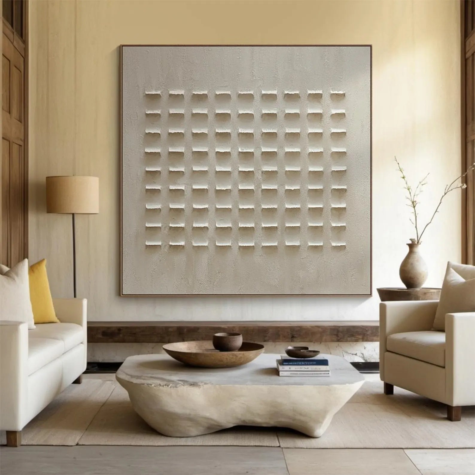 Textured Geometric Art | Elevated Elegance