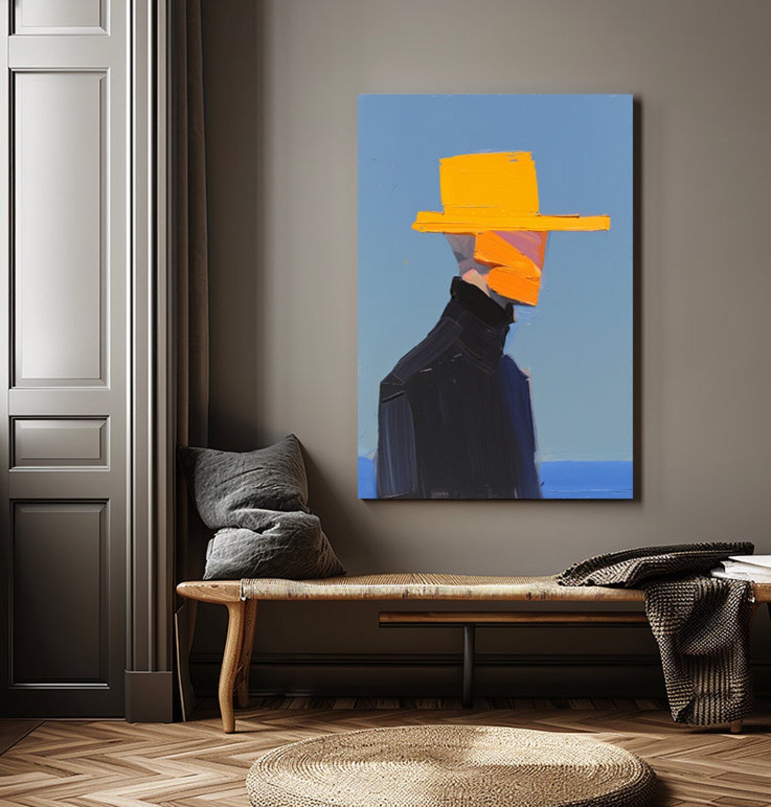 Bold Color Portrait Art | Modern Chic