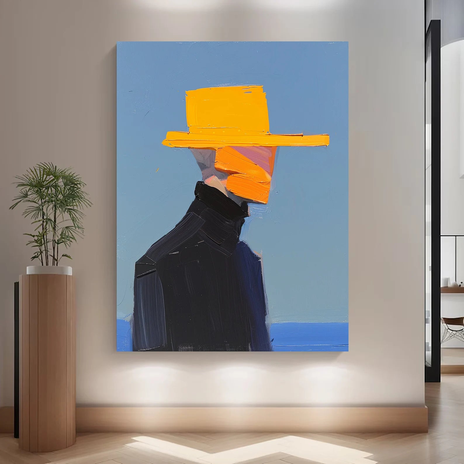 Bold Color Portrait Art | Modern Chic