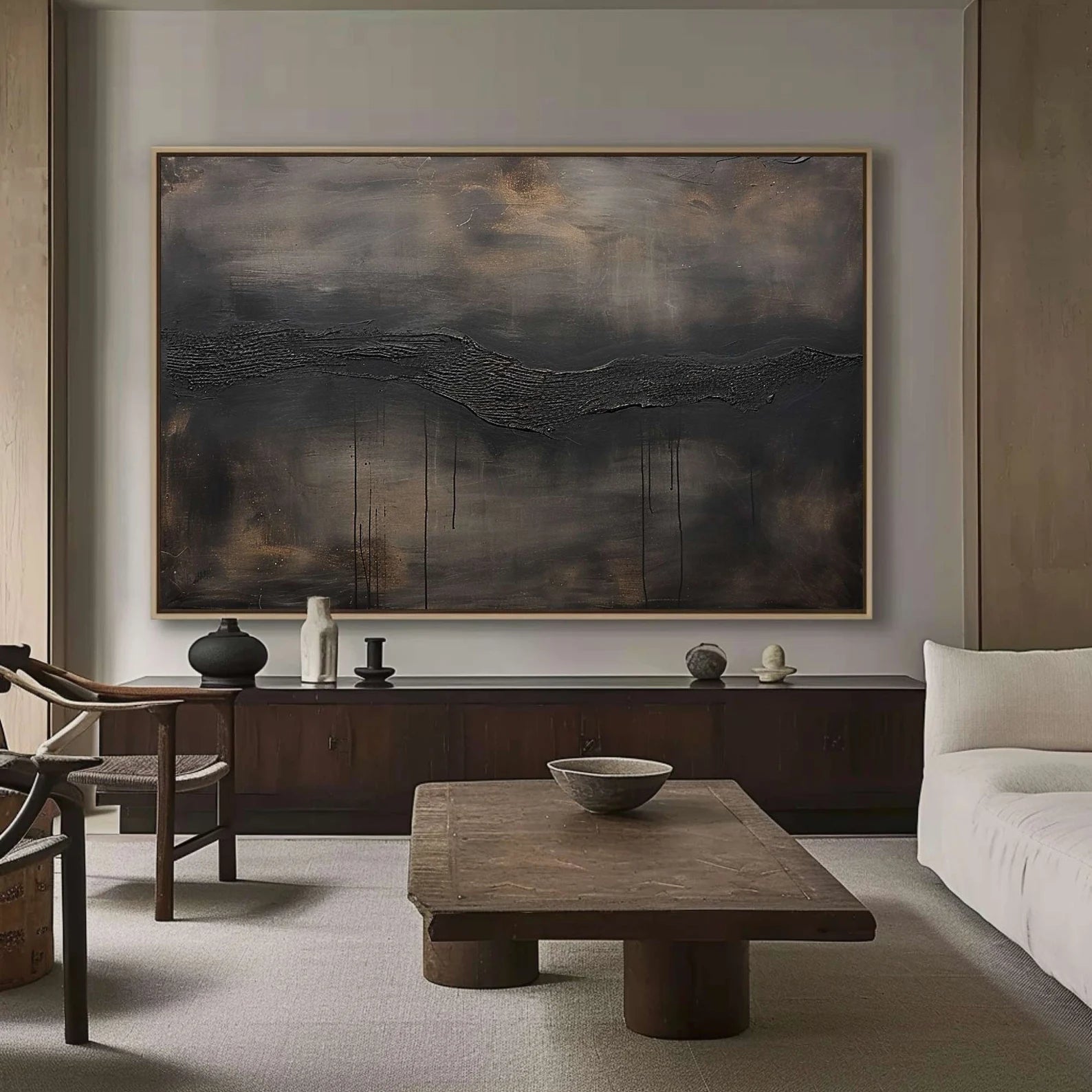 Abstract Luxe Art | Dark Rhythm