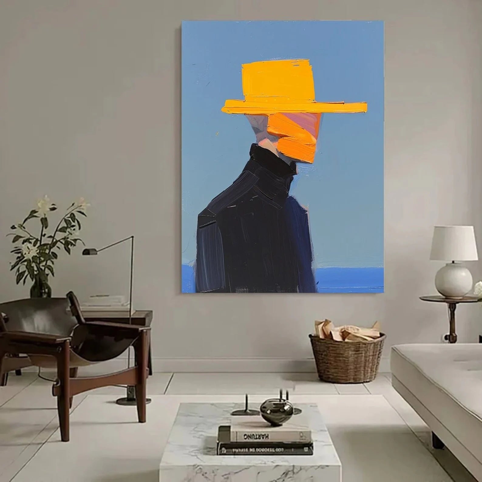 Bold Color Portrait Art | Modern Chic
