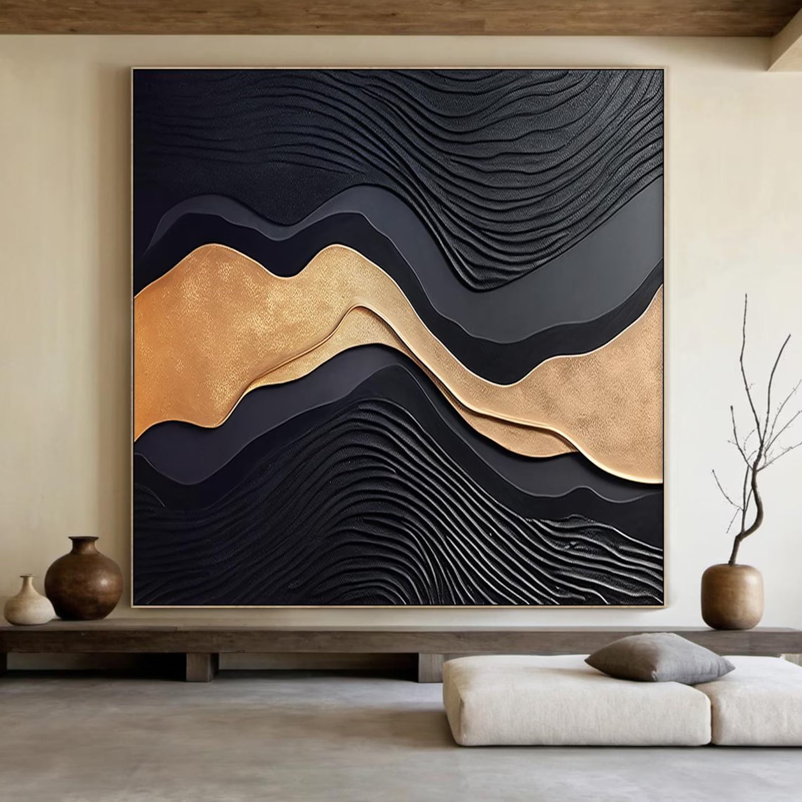 Textured Fluid Art | Luxurious Elegance